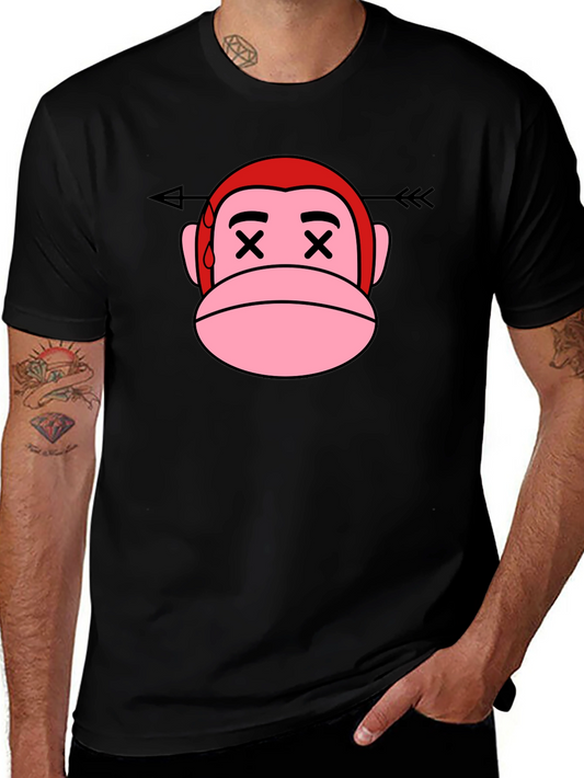 Cartoon Monkey Arrow T-Shirt
