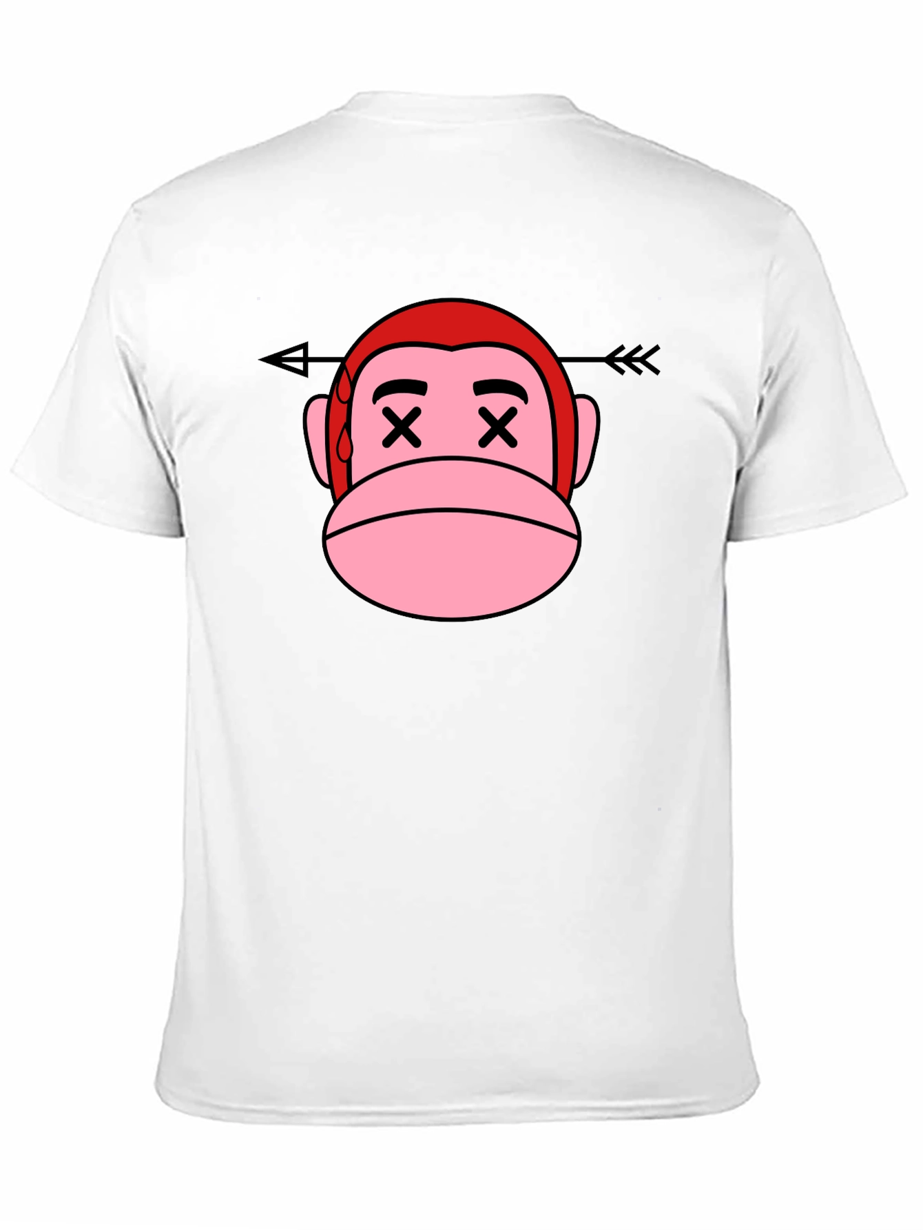 Cartoon Monkey Arrow T-Shirt