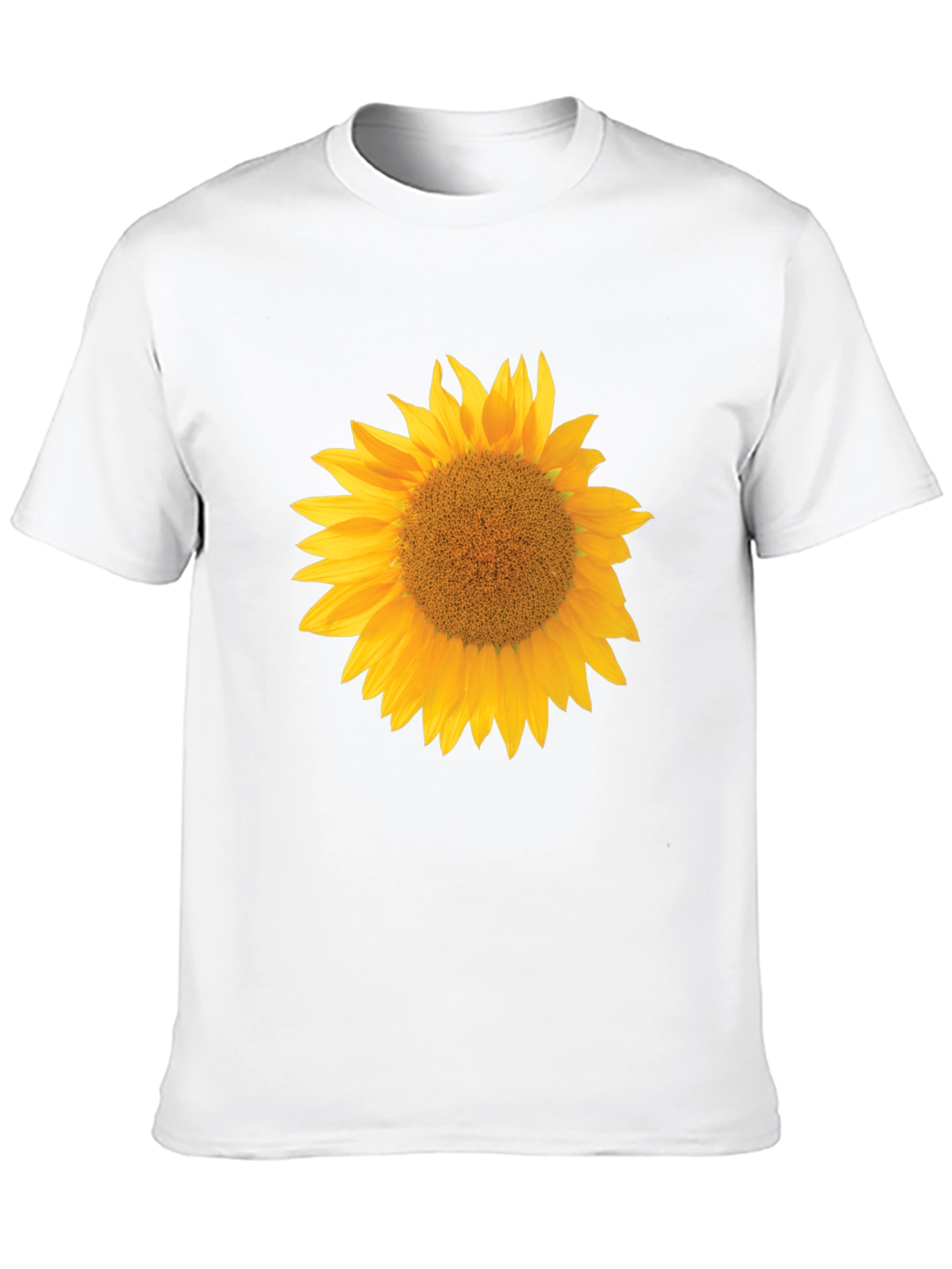Sunflower Graphic T-Shirt - Black Cotton Tee