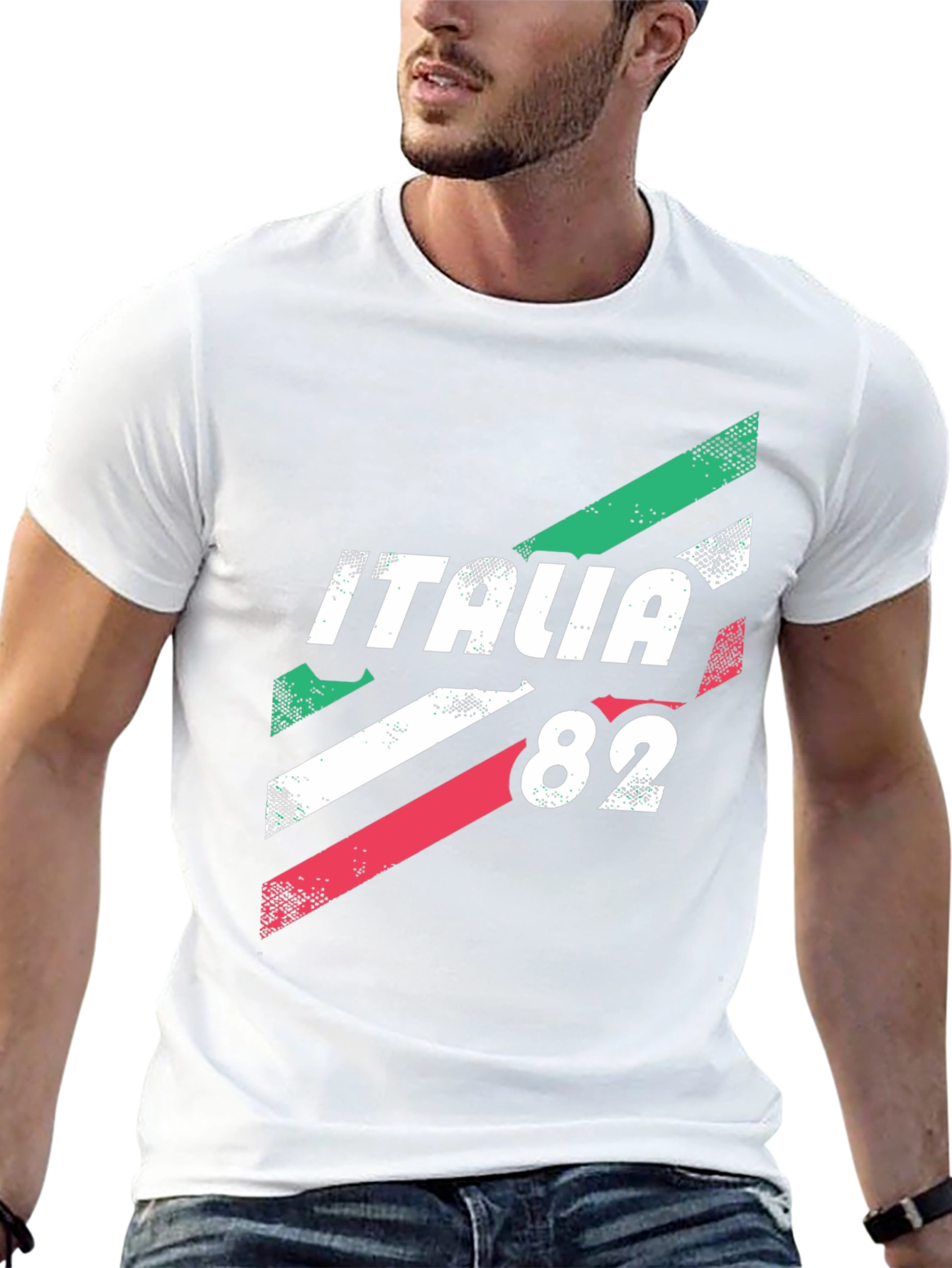 Italia 82 Graphic Tee - Retro Italian Pride
