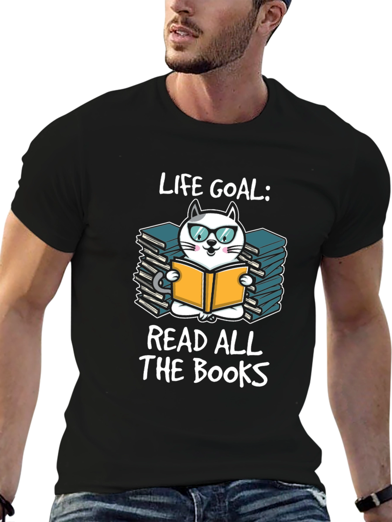 Life Goal: Read All The Books T-Shirt