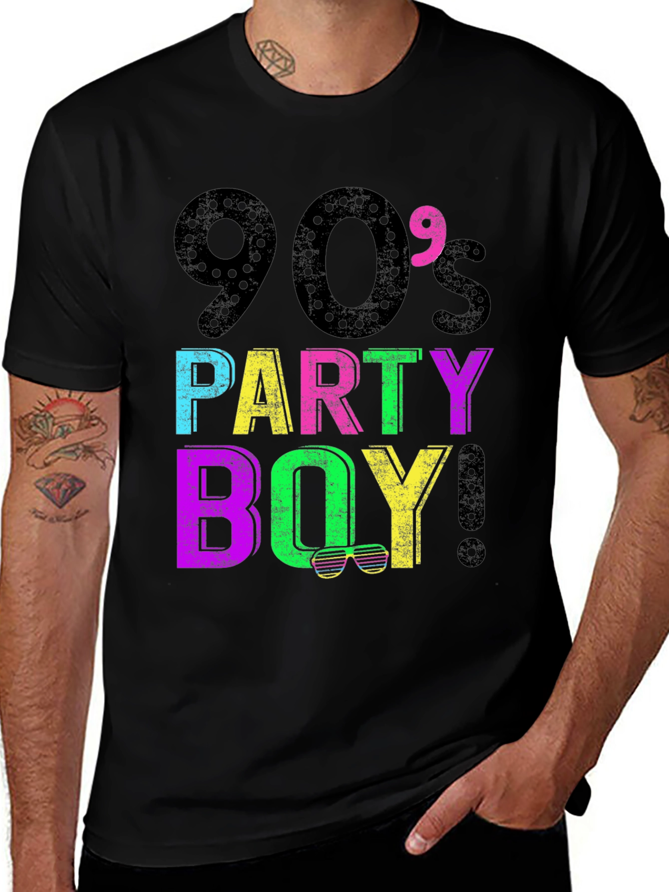 90s Party Boy Graphic Tee