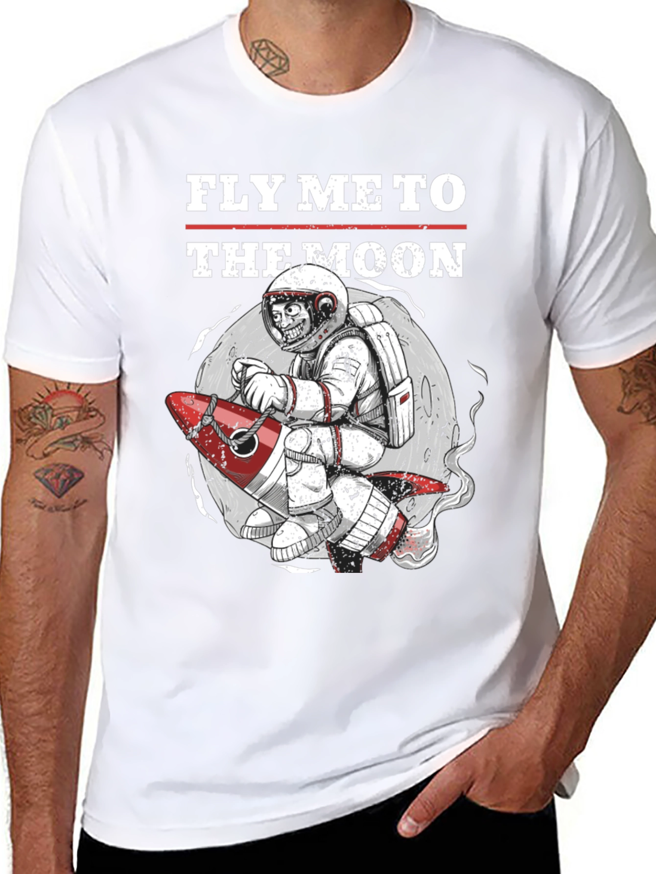 Fly Me To The Moon Graphic T-Shirt