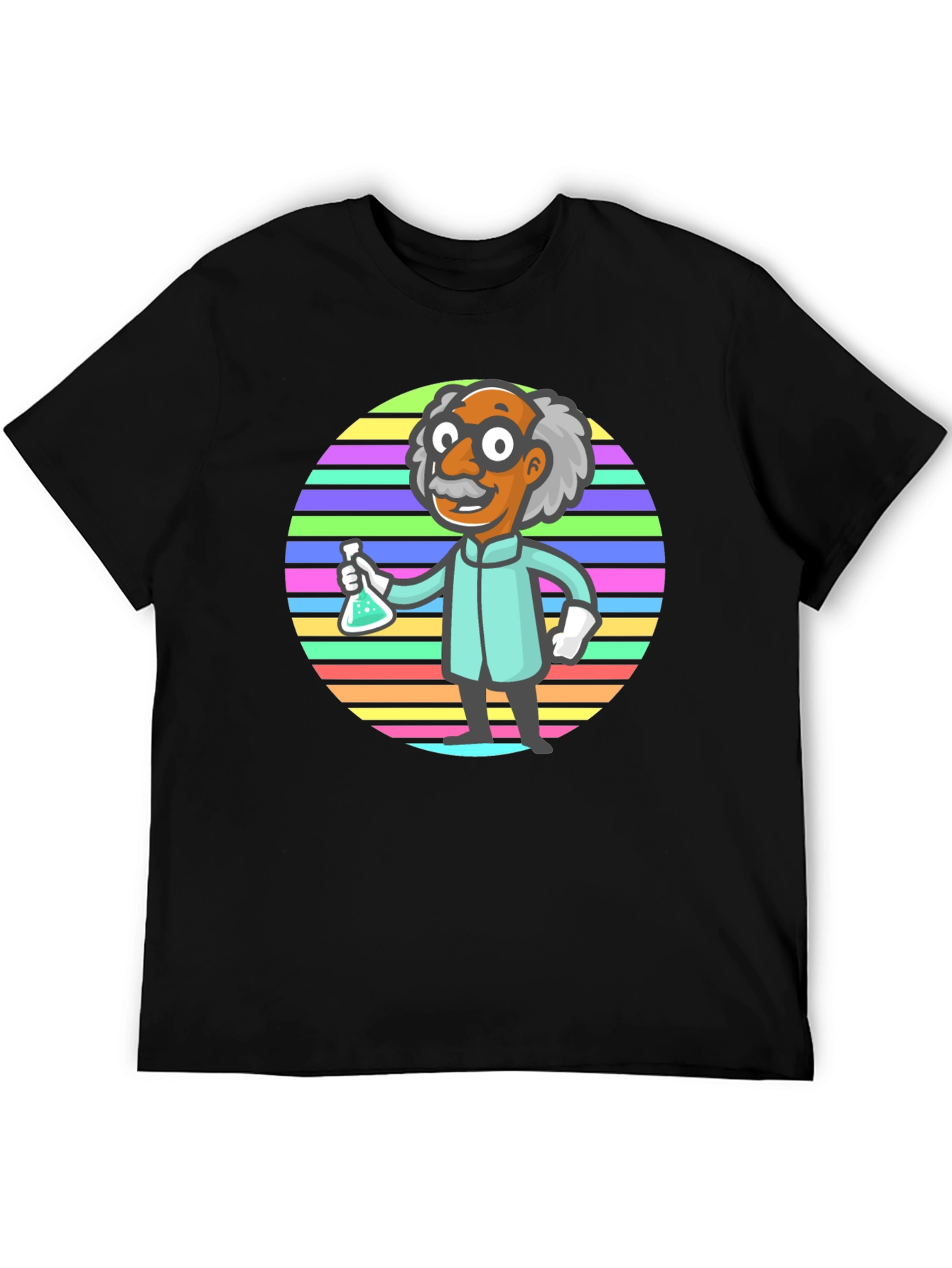 Scientist Graphic T-Shirt - Funky Retro Design