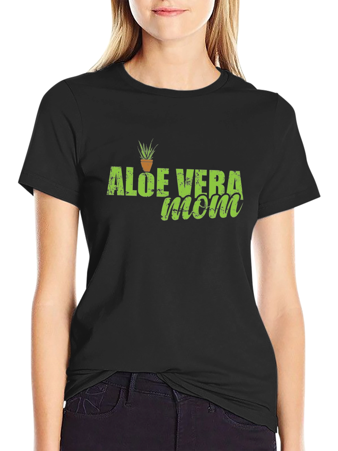 Aloe Vera Mom T-Shirt - Plant Lover