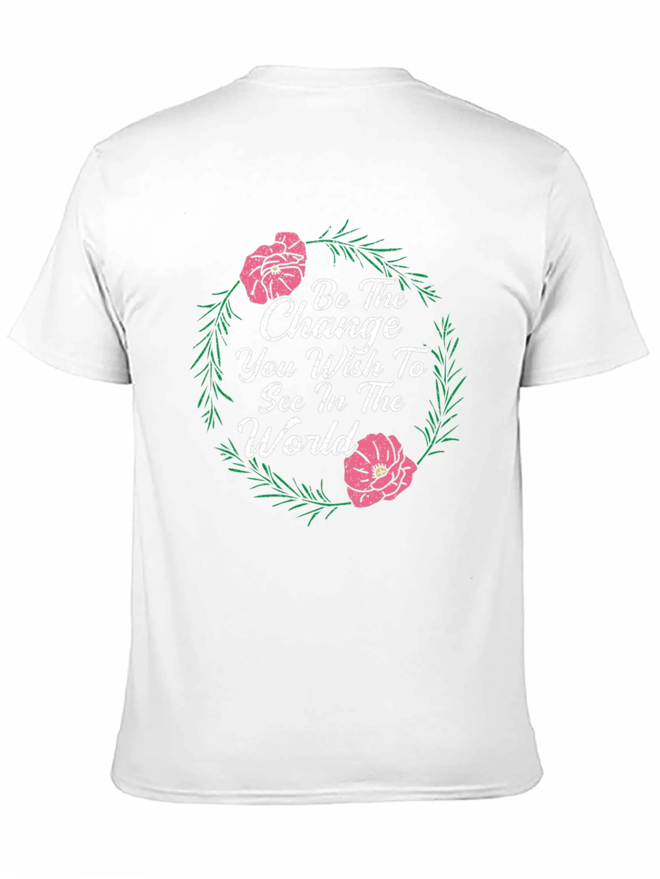 Floral Change the World Graphic Tee