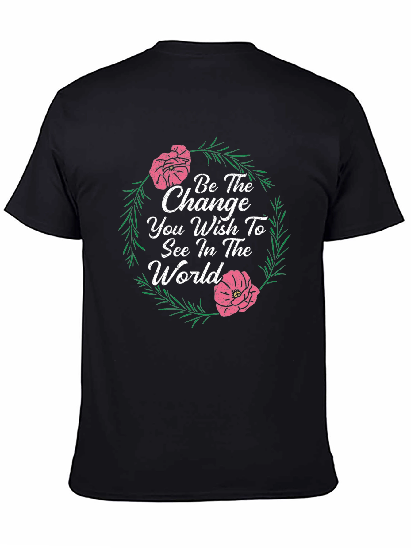 Floral Change the World Graphic Tee