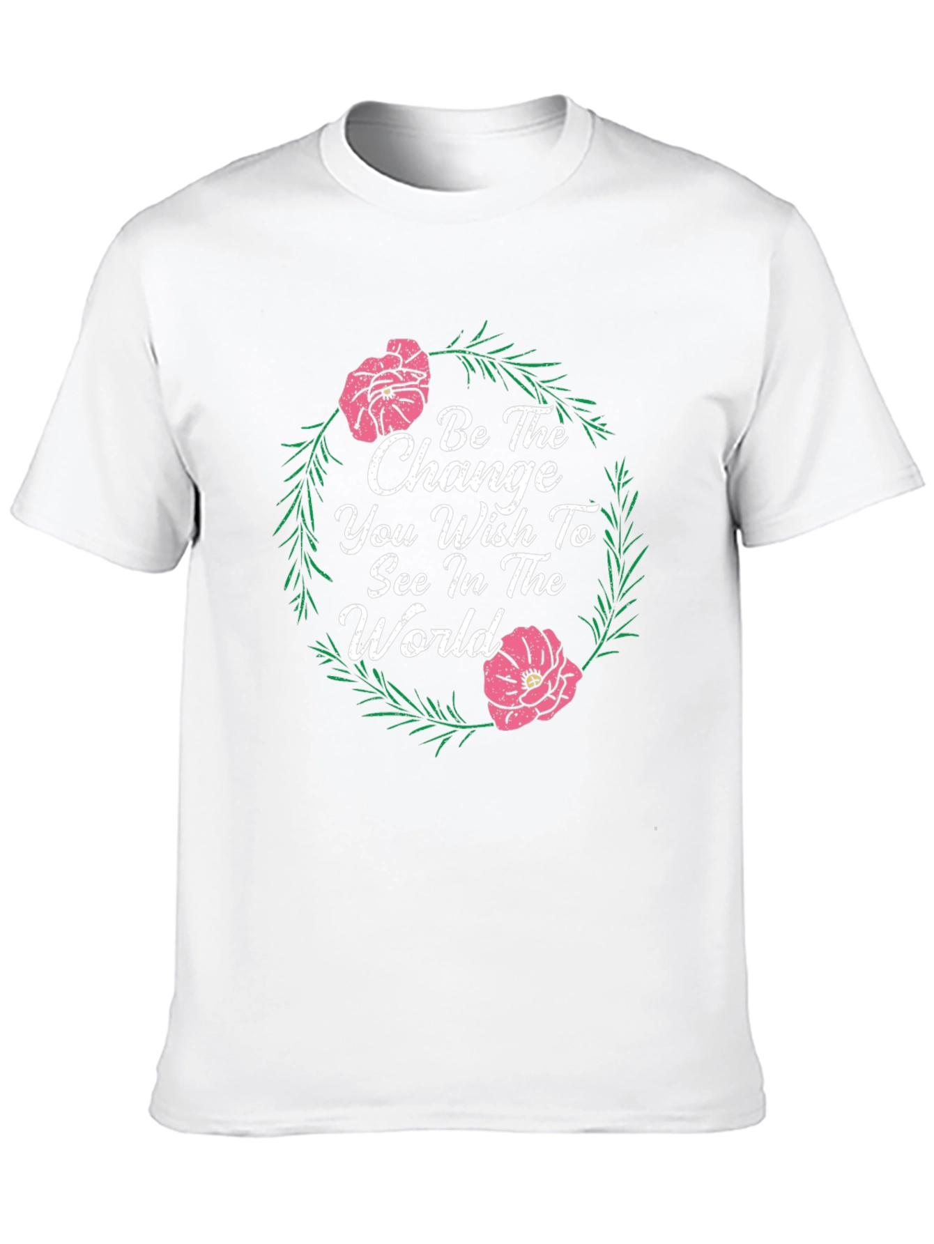 Floral Change the World Graphic Tee
