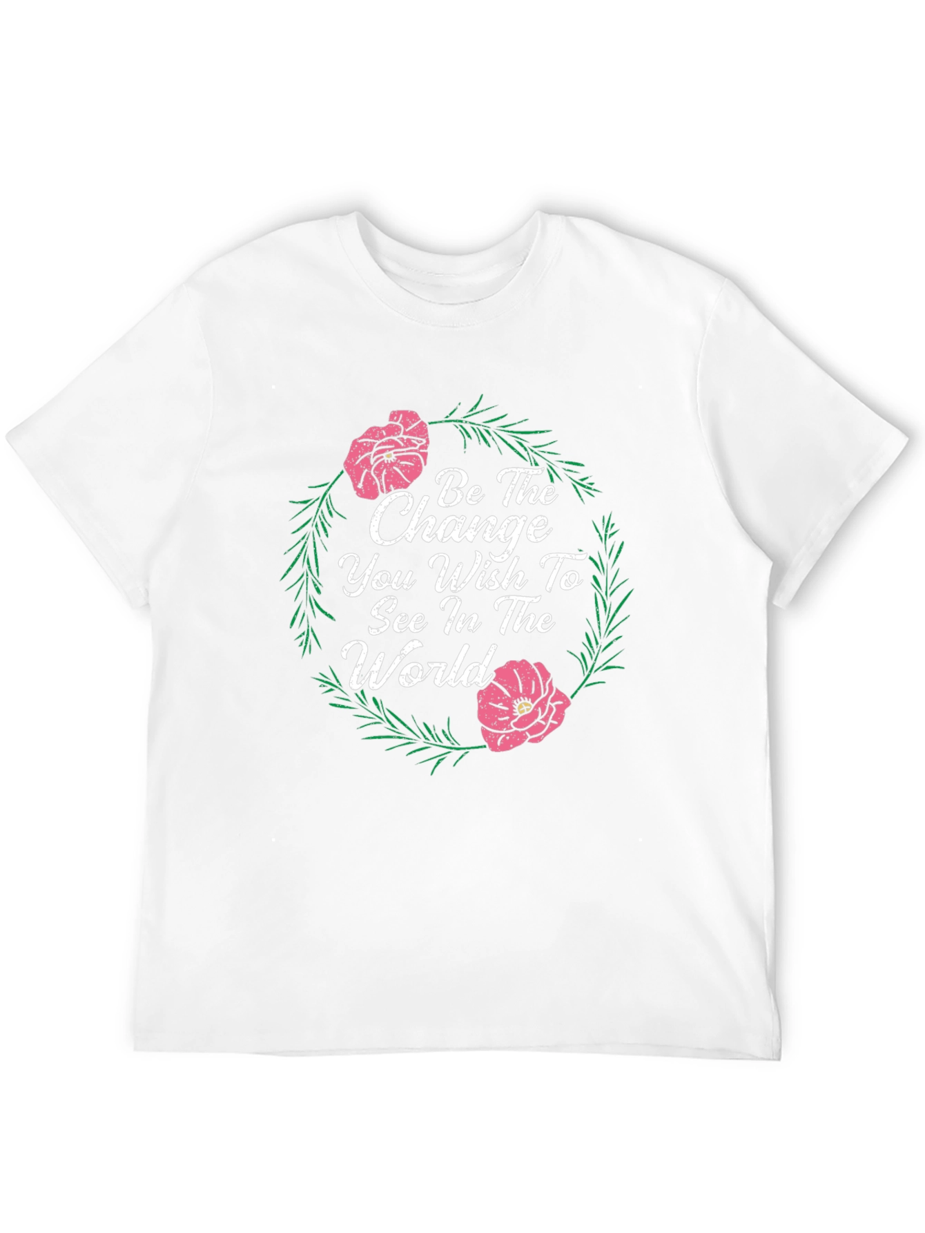 Floral Change the World Graphic Tee