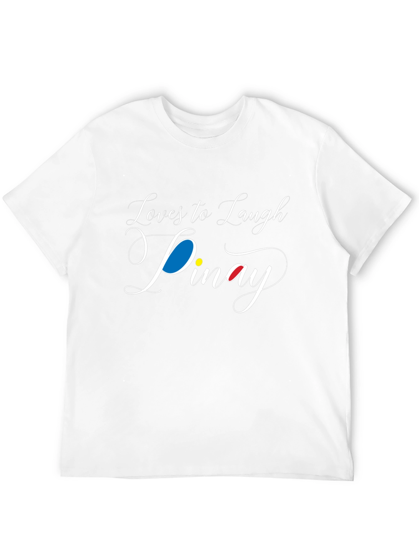 Loves to Laugh Pinay Black T-Shirt
