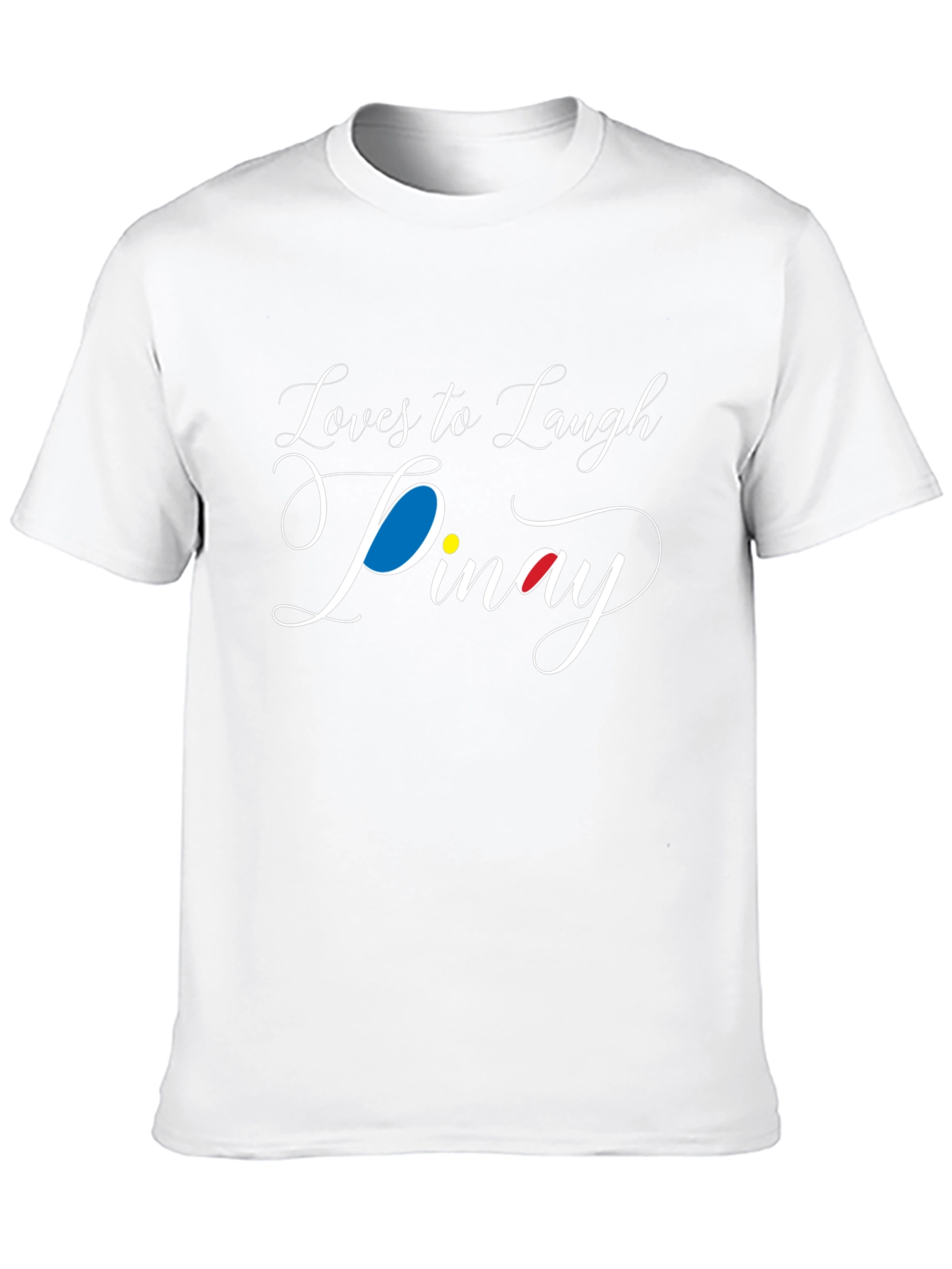 Loves to Laugh Pinay Black T-Shirt