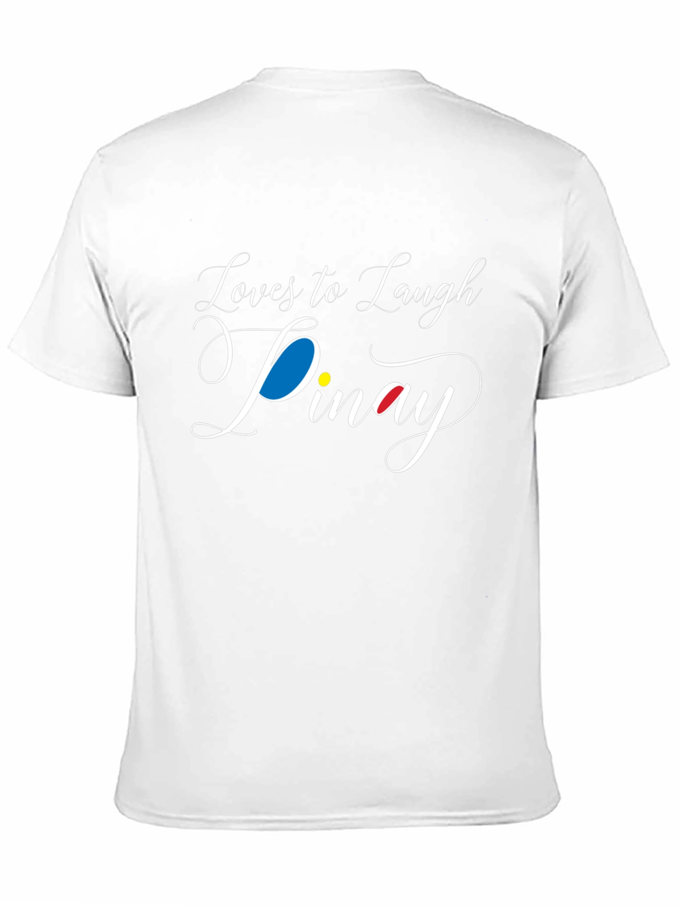 Loves to Laugh Pinay Black T-Shirt