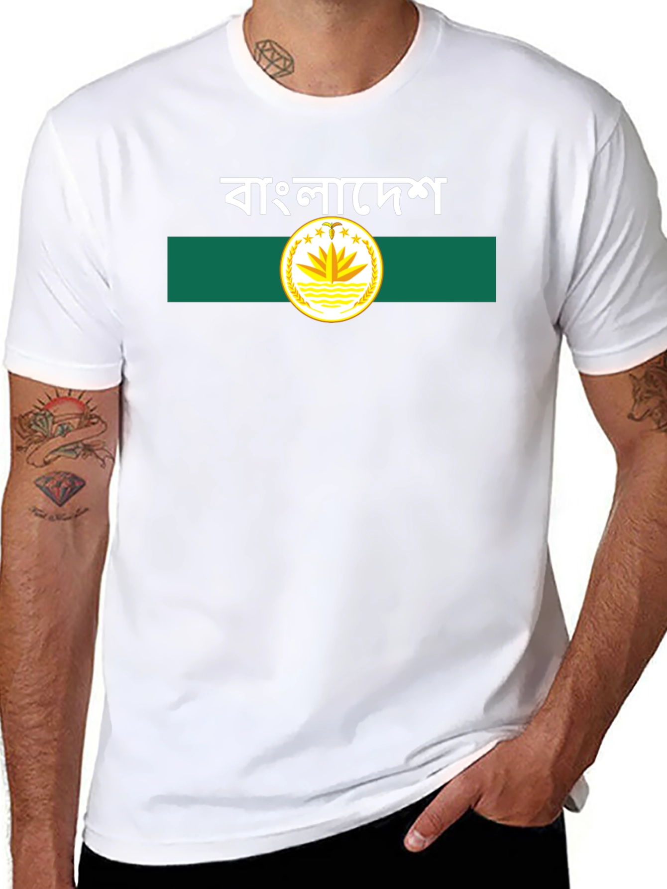 Bangladesh Flag Graphic T-Shirt