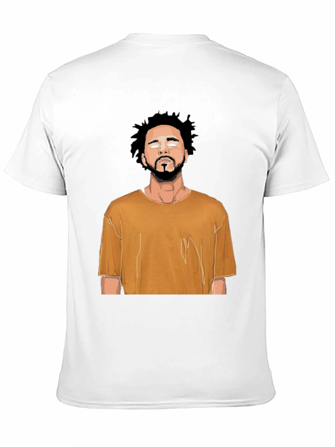J. Cole Graphic Print Black T-Shirt