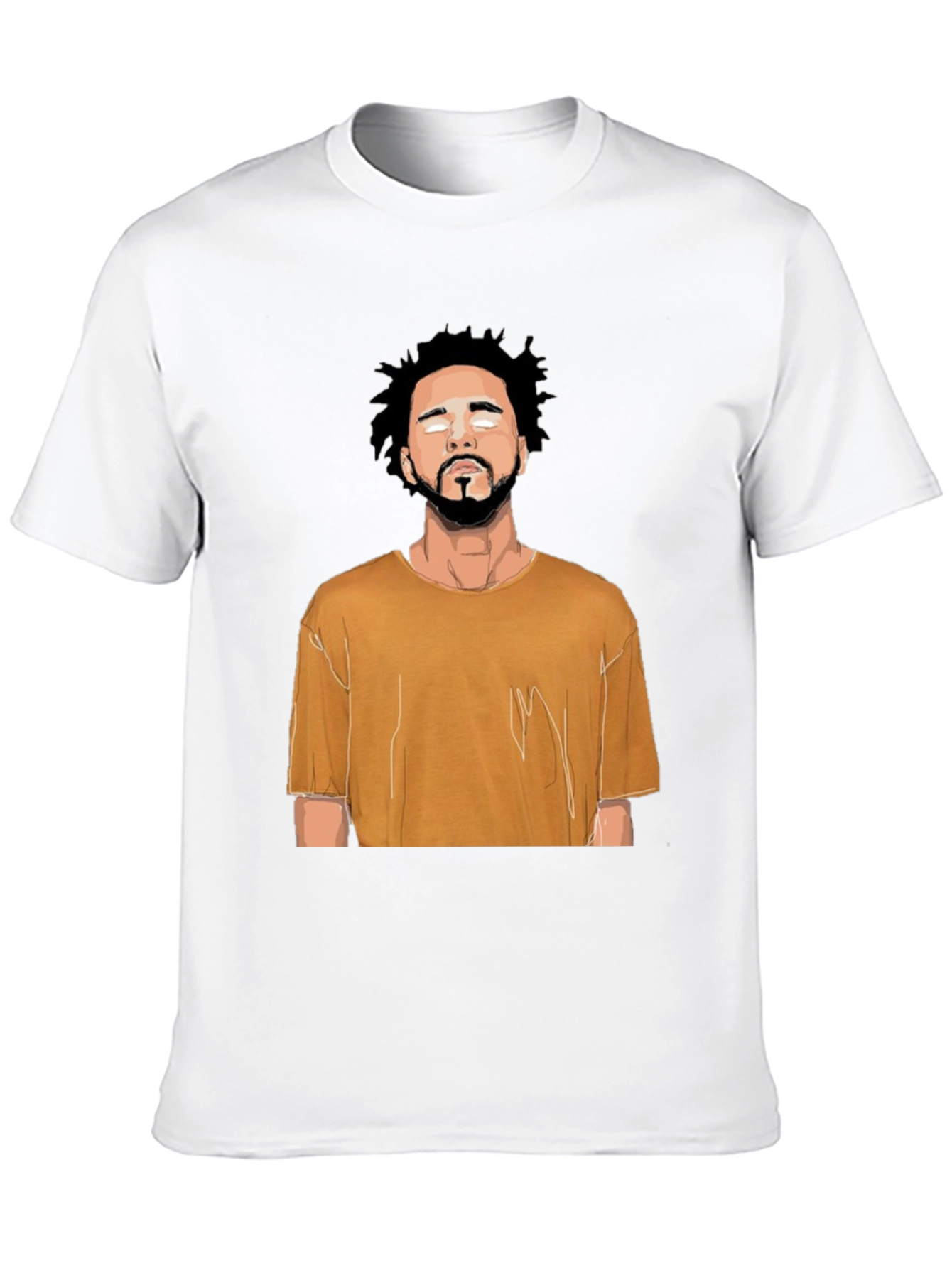 J. Cole Graphic Print Black T-Shirt