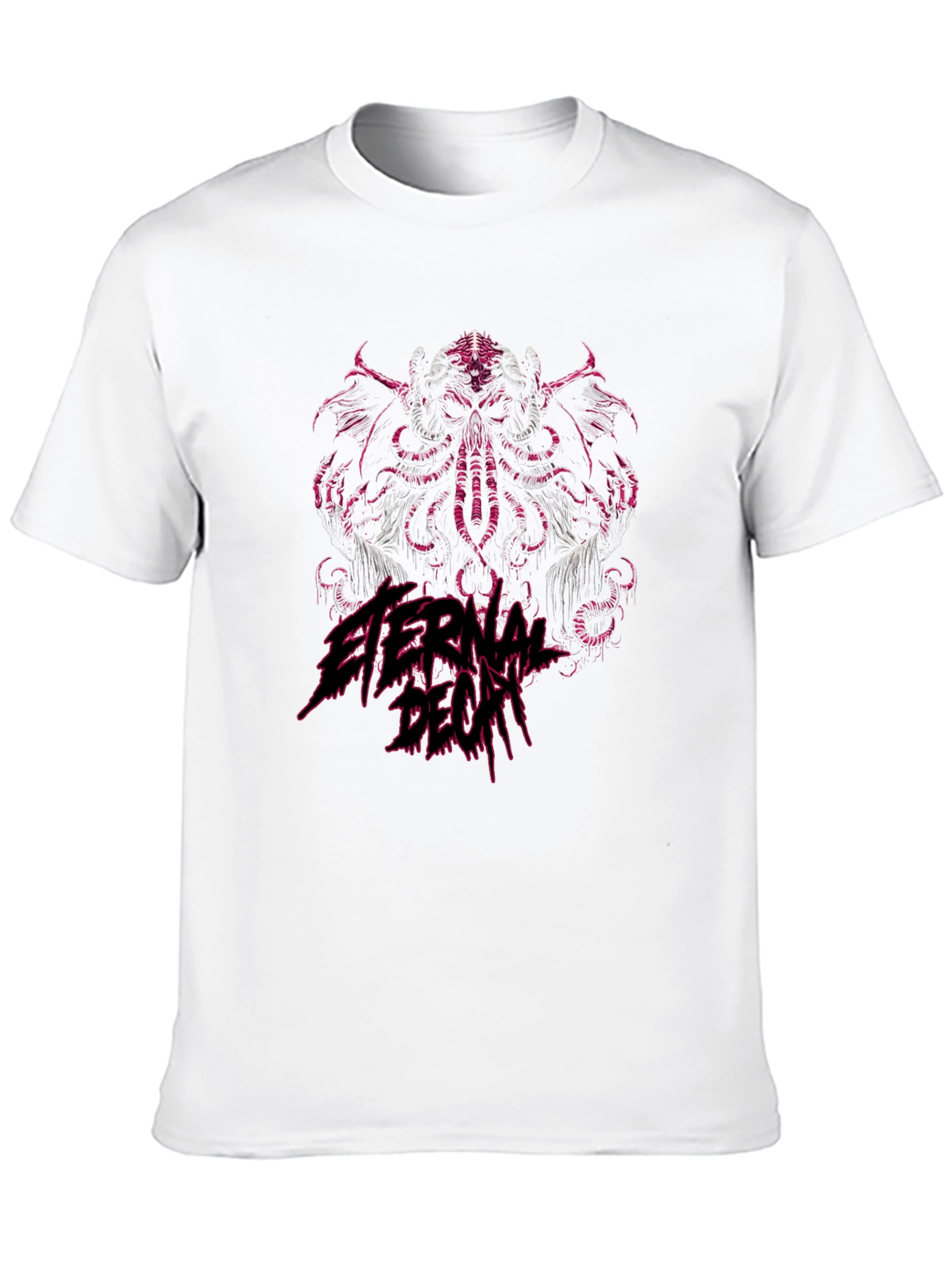Eternal Decay Cthulhu Graphic Tee - Black