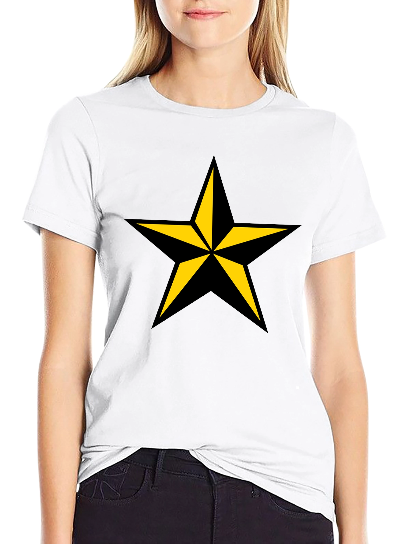 Star Graphic Black T-Shirt