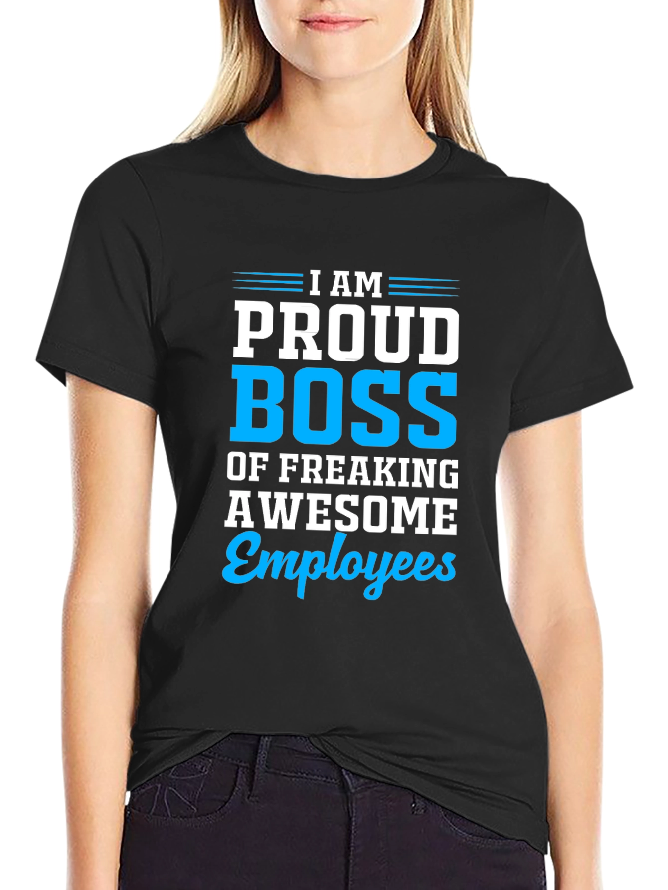 Proud Boss Graphic T-Shirt - Awesome Employee Appreciation