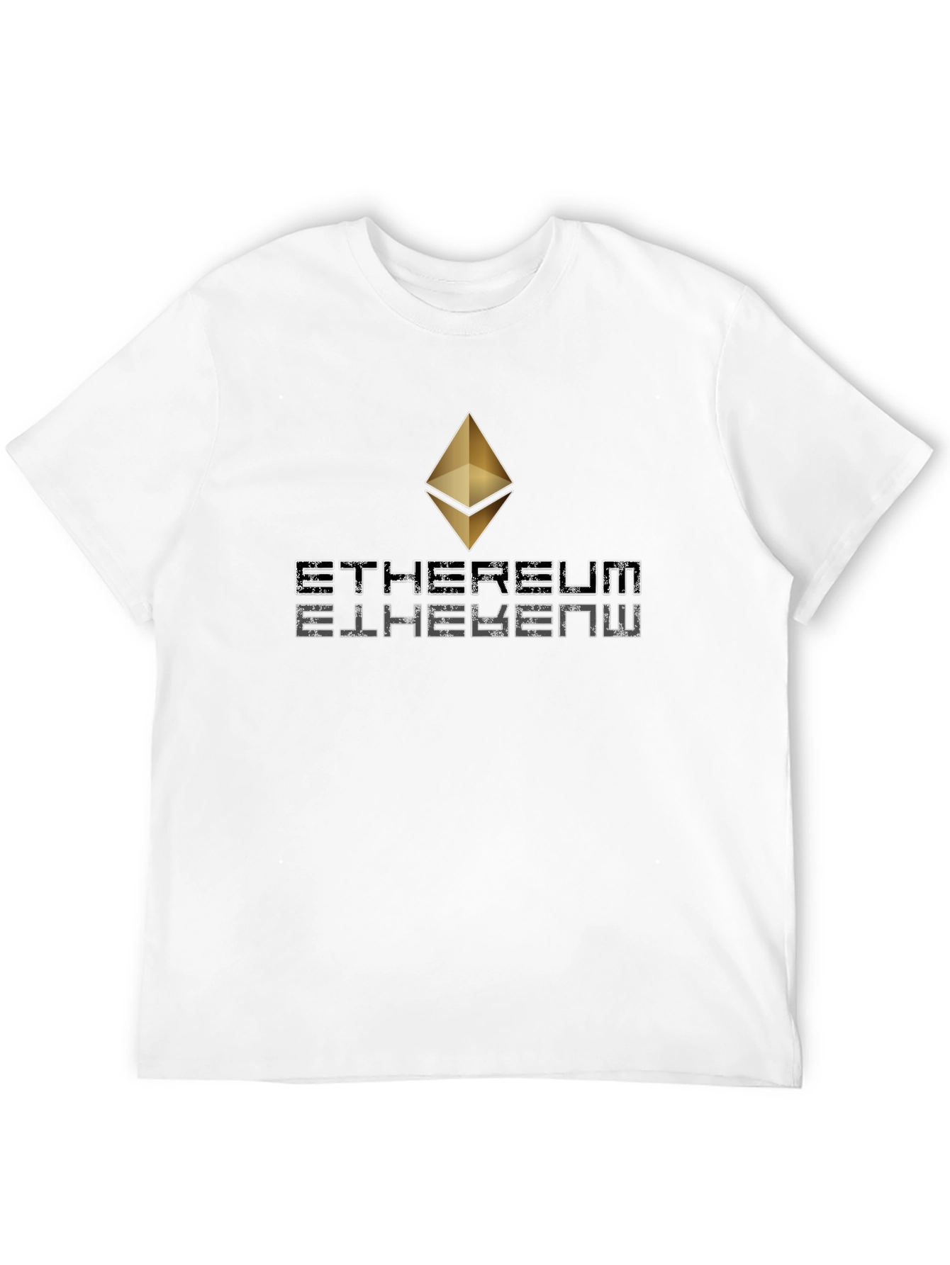 Ethereum Crypto Black T-Shirt - Modern Tech Style