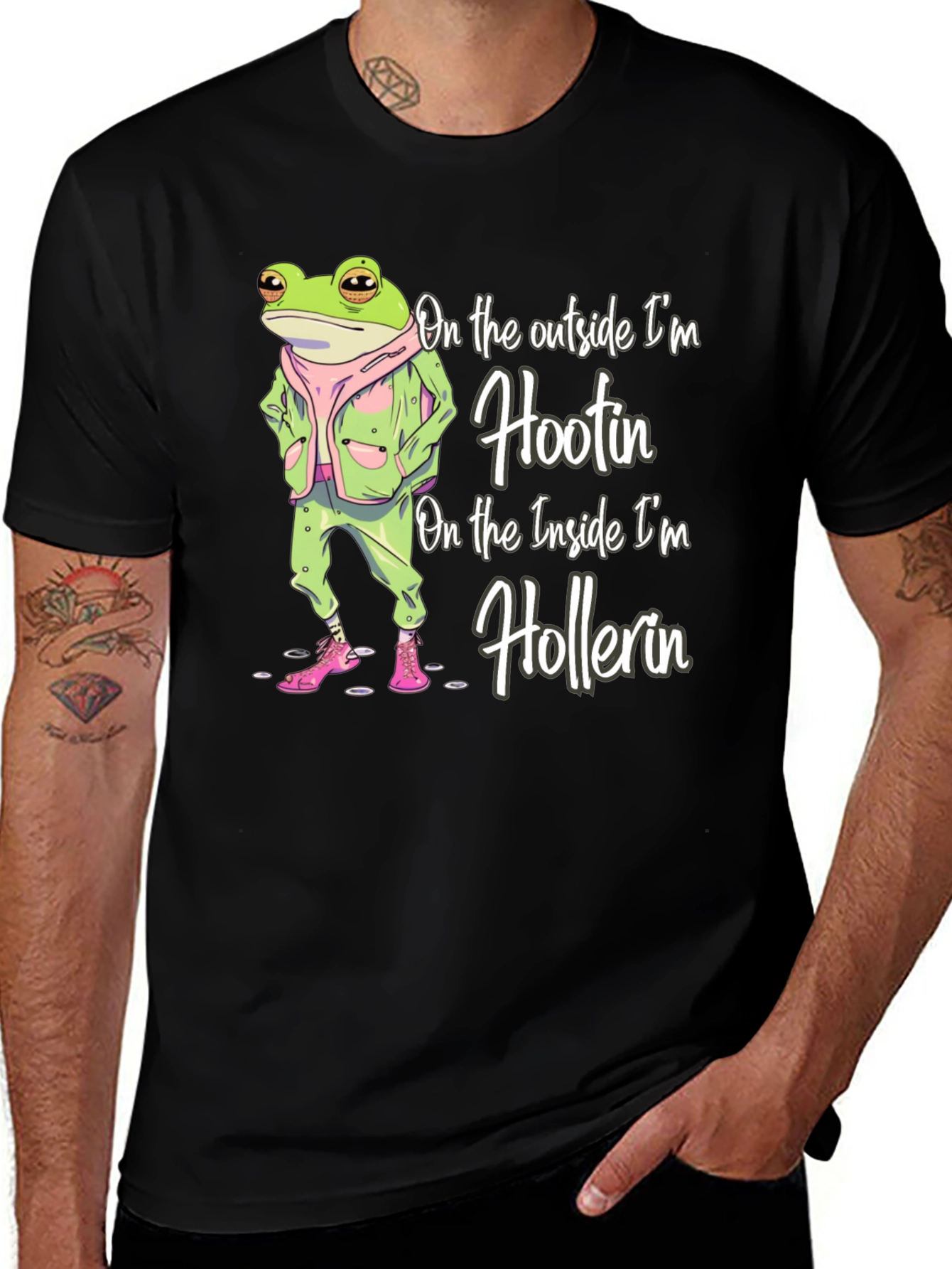 Hootin Hollerin Frog T-Shirt