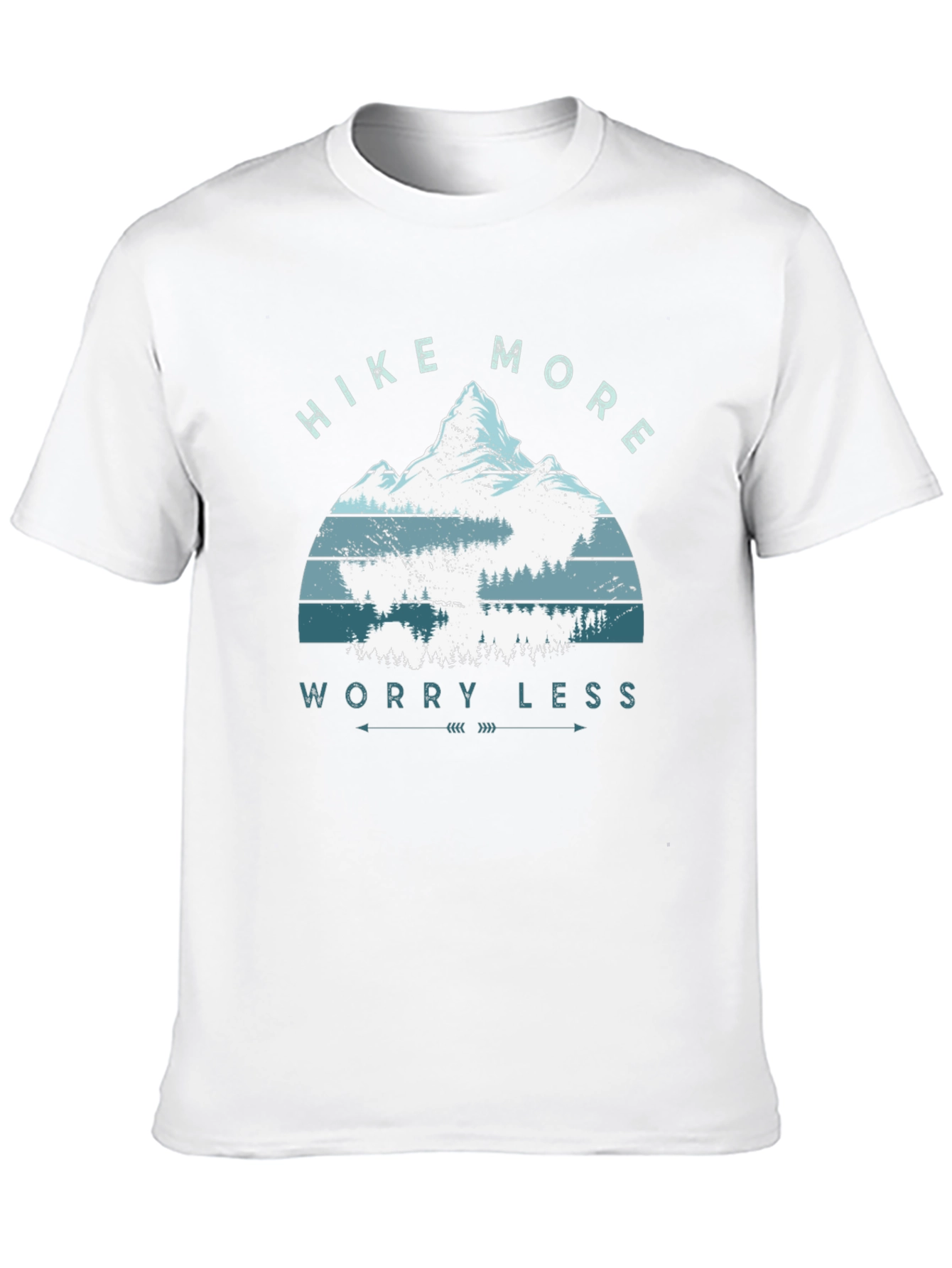 Hike More Worry Less Graphic T-Shirt