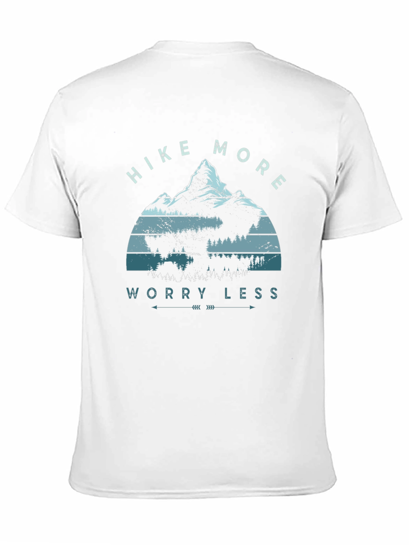 Hike More Worry Less Graphic T-Shirt
