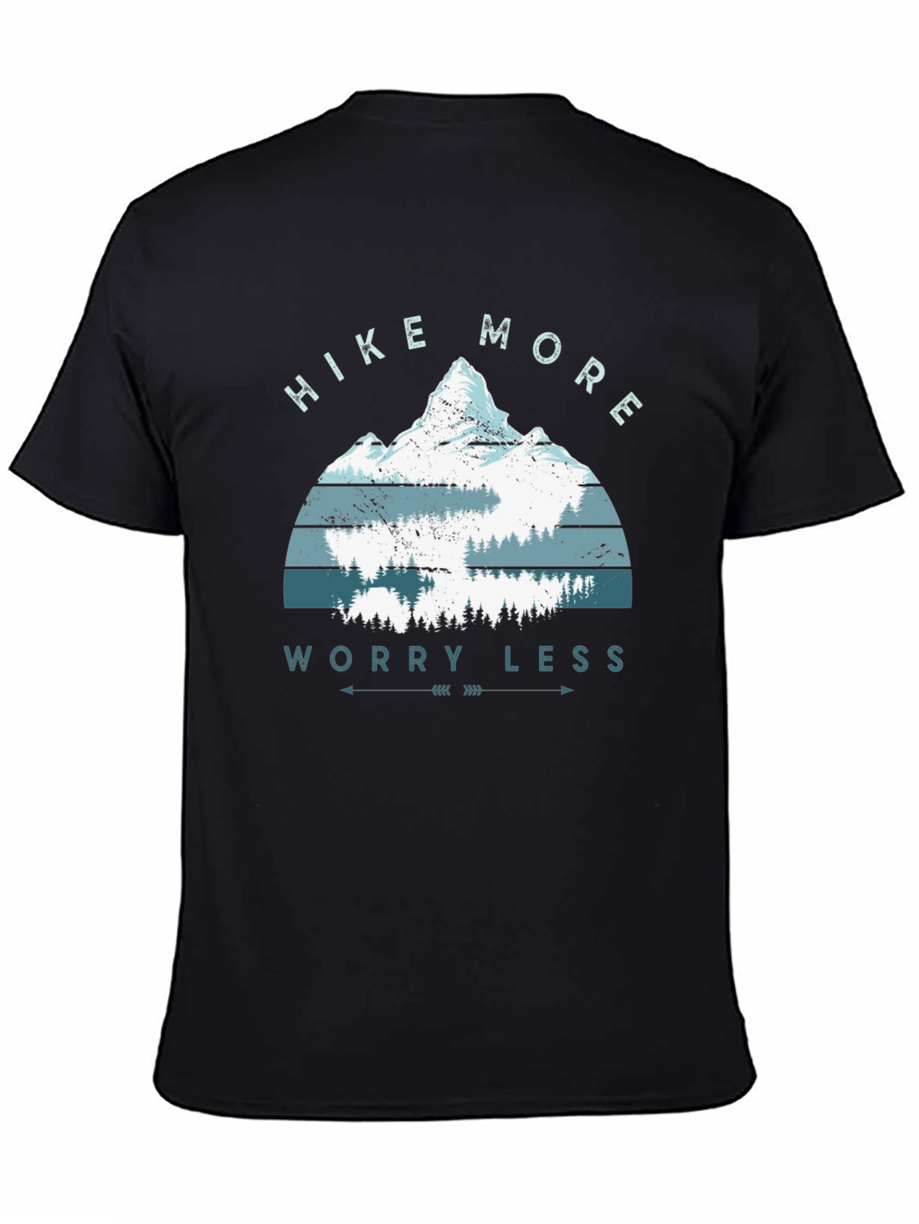 Hike More Worry Less Graphic T-Shirt