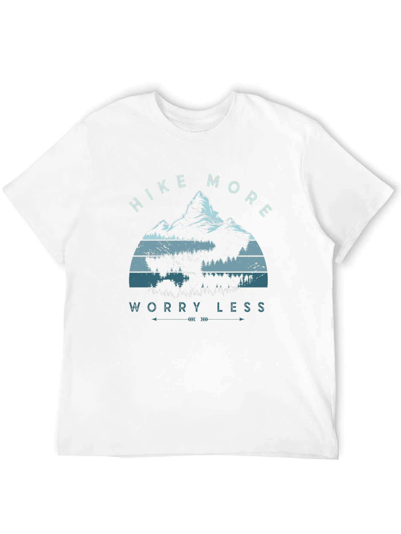 Hike More Worry Less Graphic T-Shirt