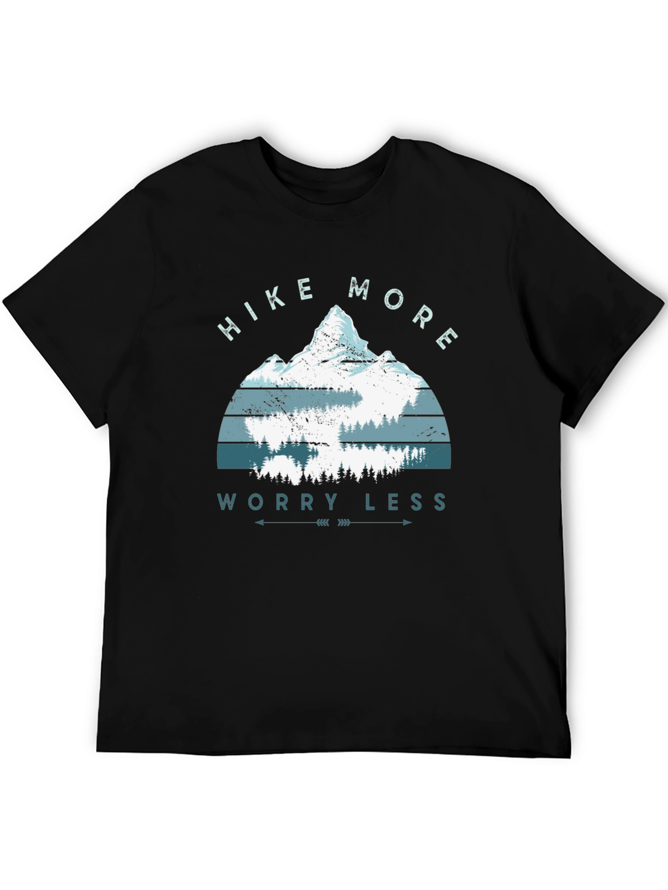 Hike More Worry Less Graphic T-Shirt