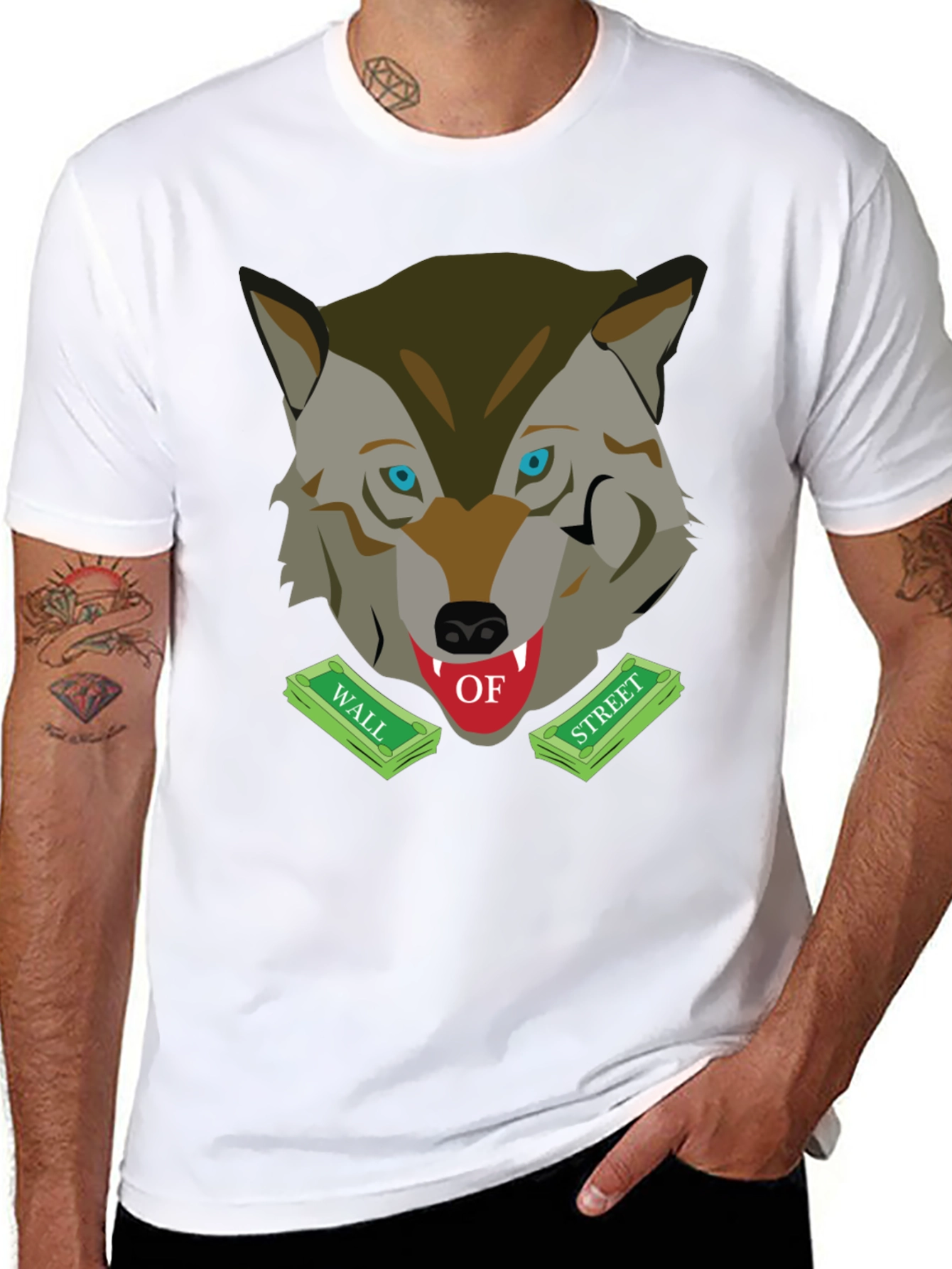 Wolf of Wall Street Graphic T-Shirt