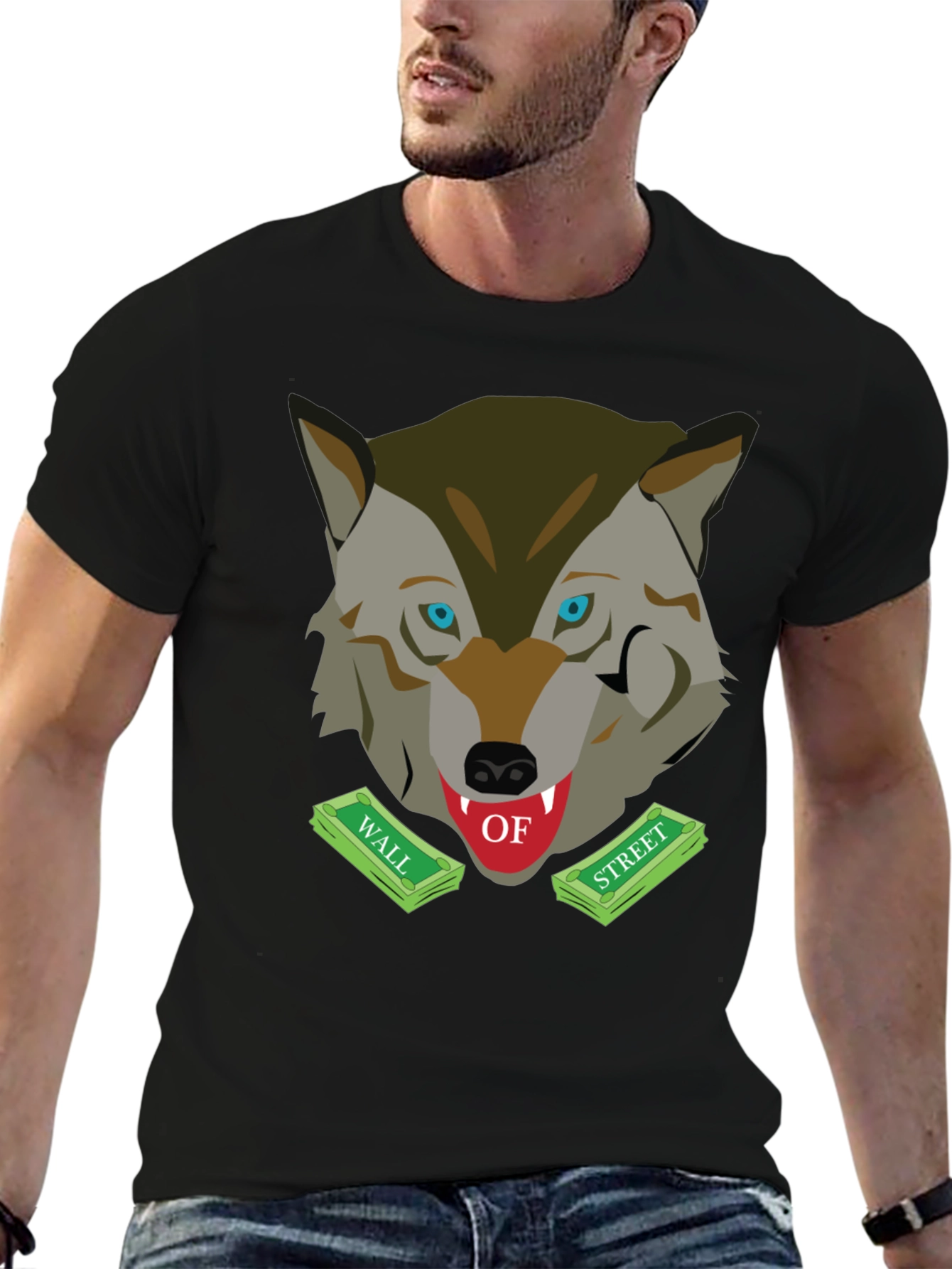 Wolf of Wall Street Graphic T-Shirt