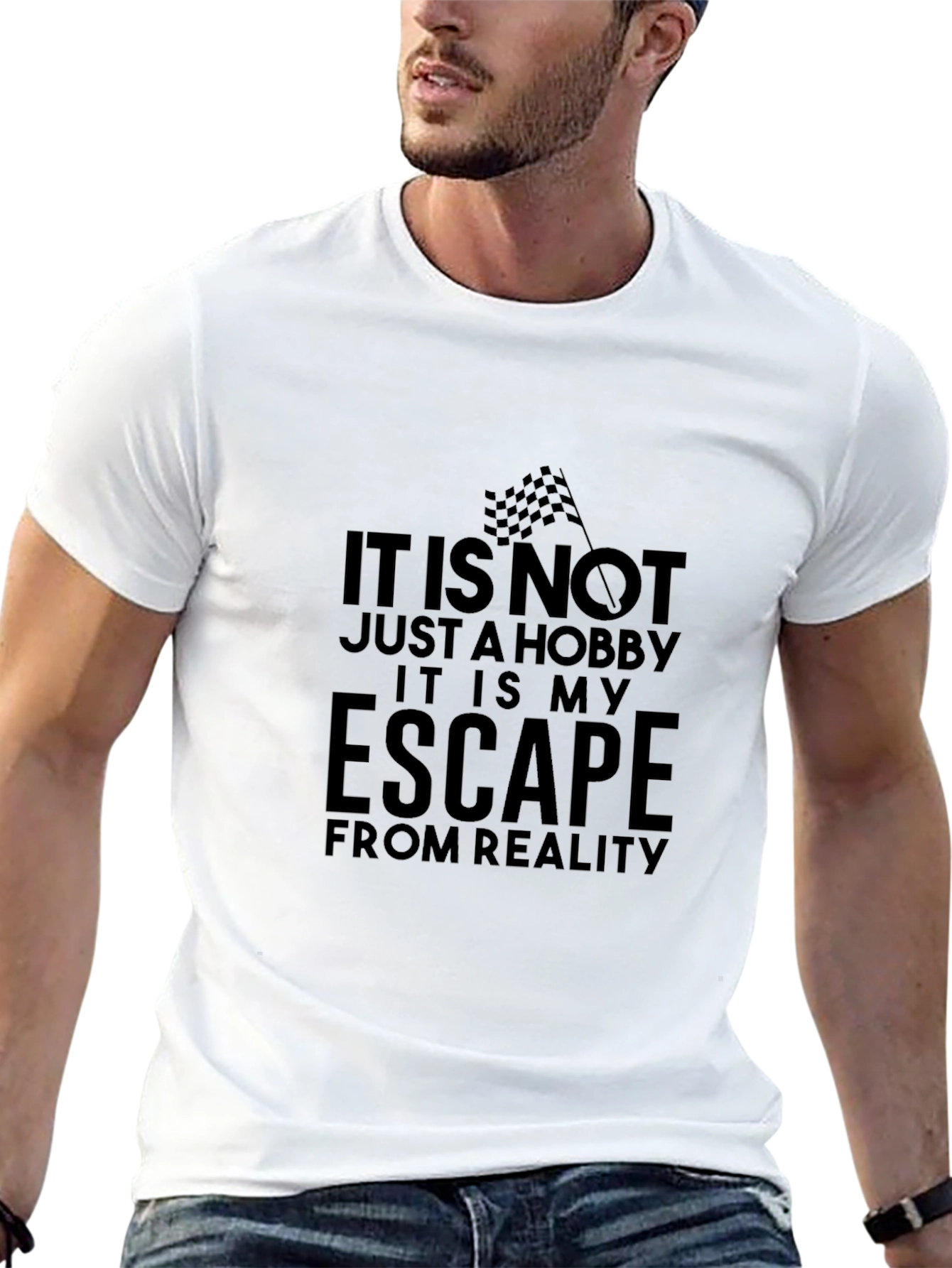 Escape from Reality Black Graphic Tee