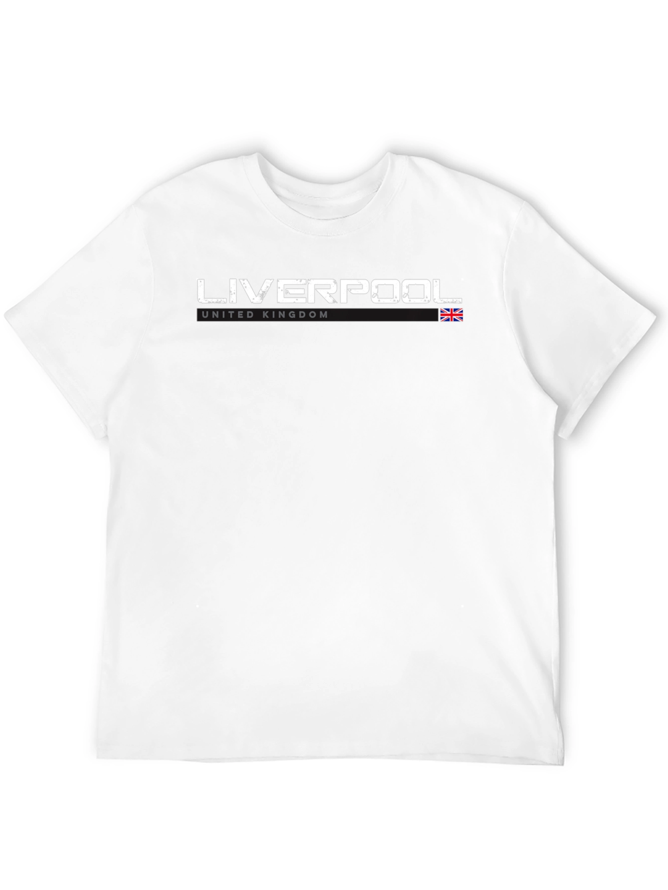 Liverpool United Kingdom Black T-Shirt
