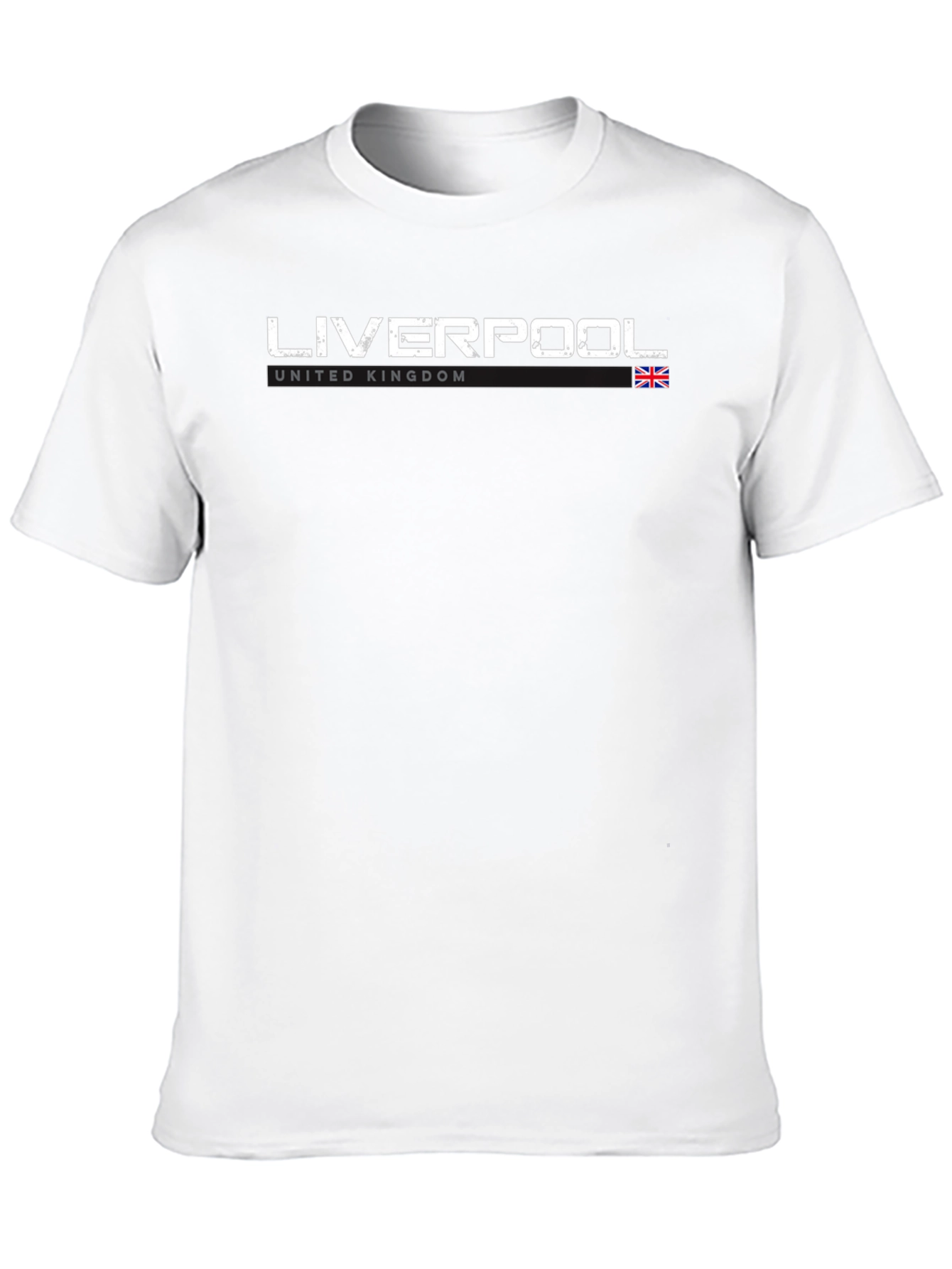 Liverpool United Kingdom Black T-Shirt