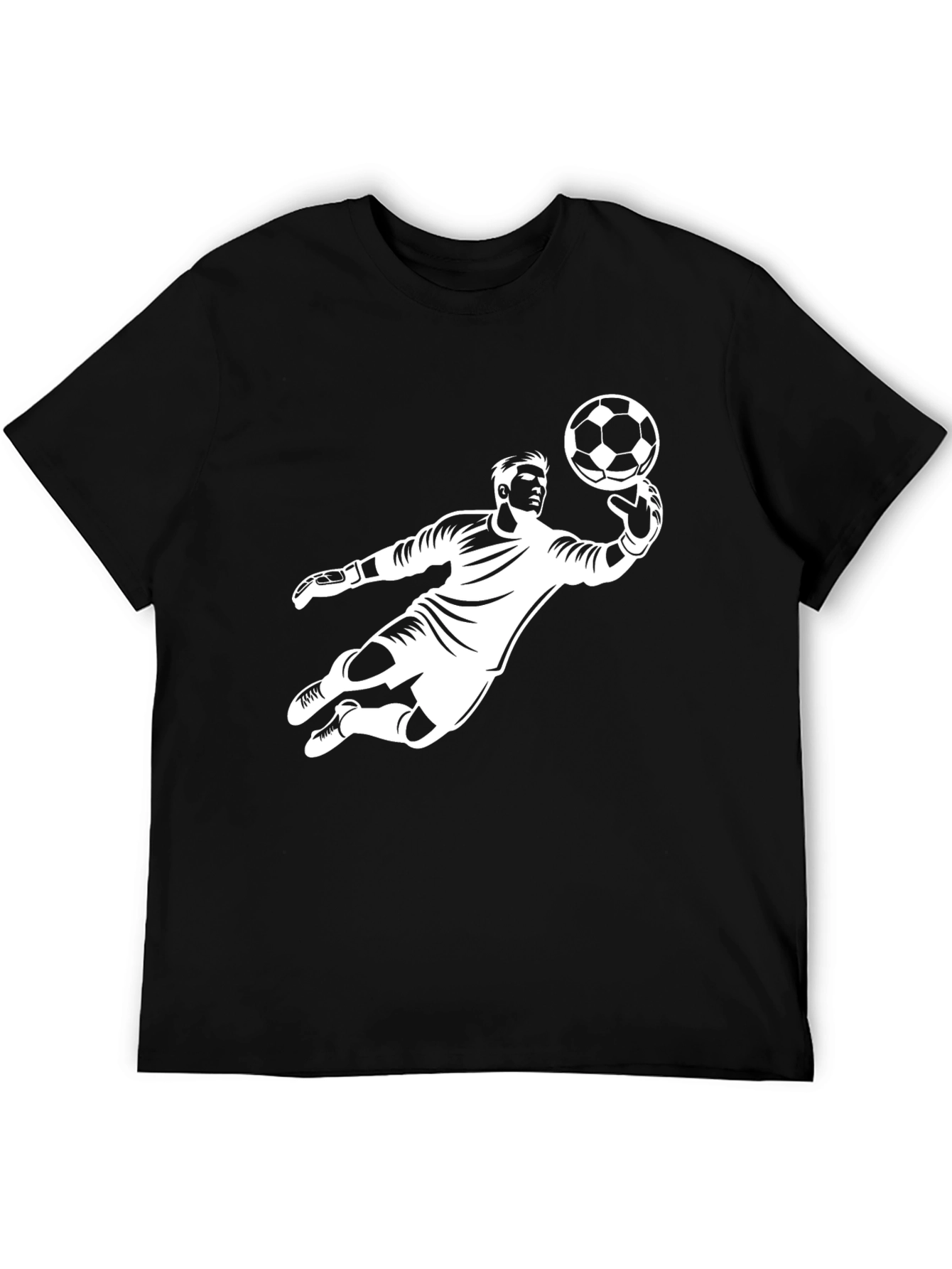 Soccer Goalie Graphic T-Shirt - Catch the Game!
