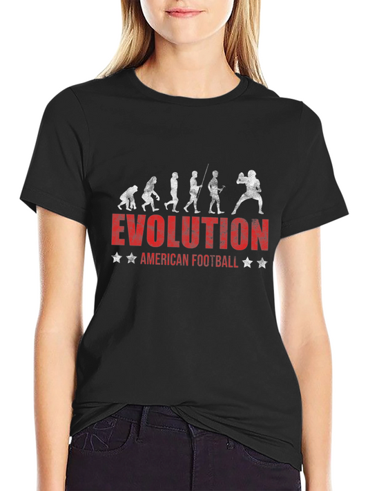 Evolution of Football Graphic Tee
