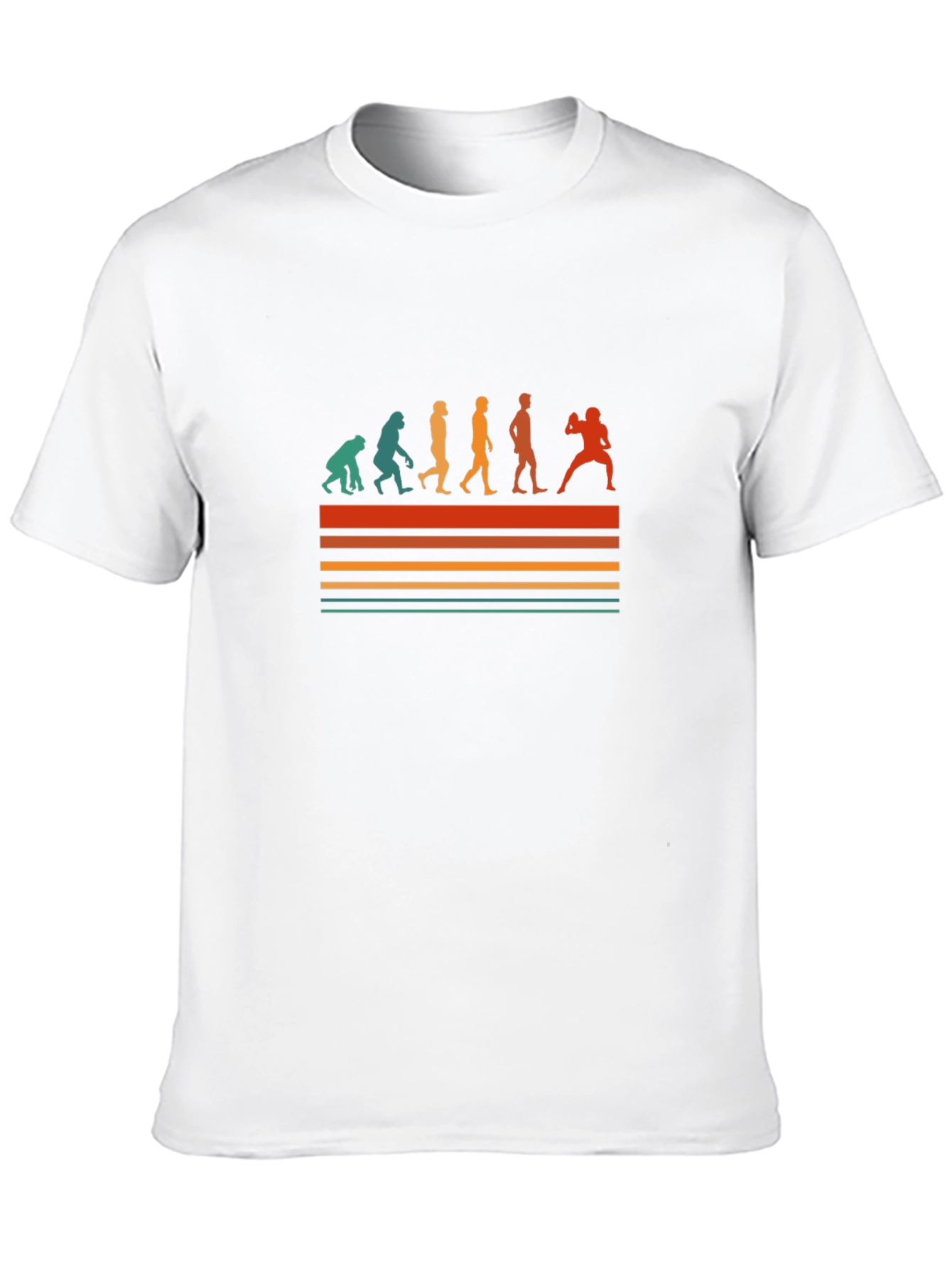 Evolution of Football T-Shirt