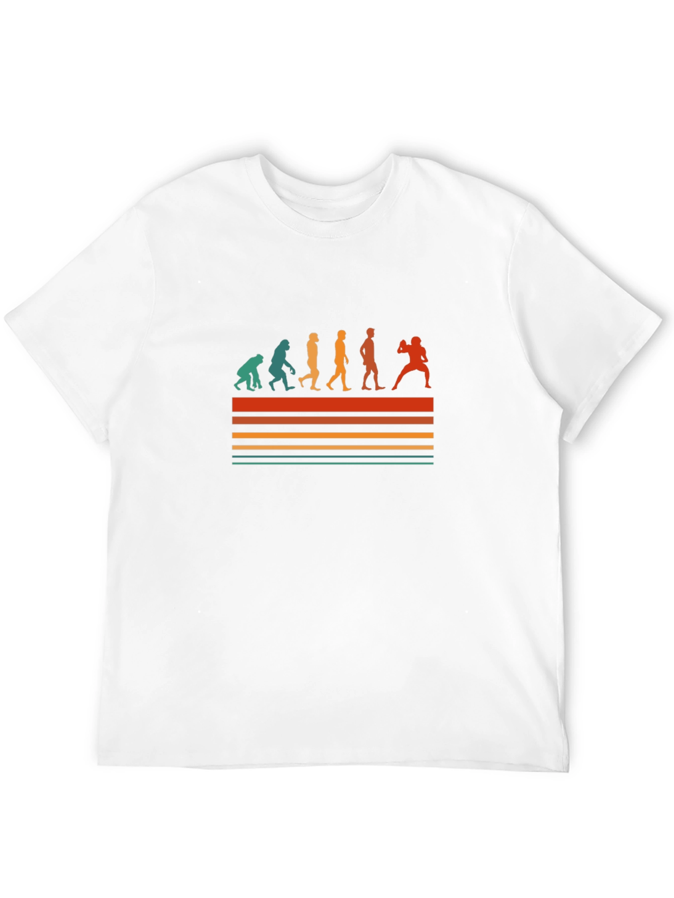 Evolution of Football T-Shirt