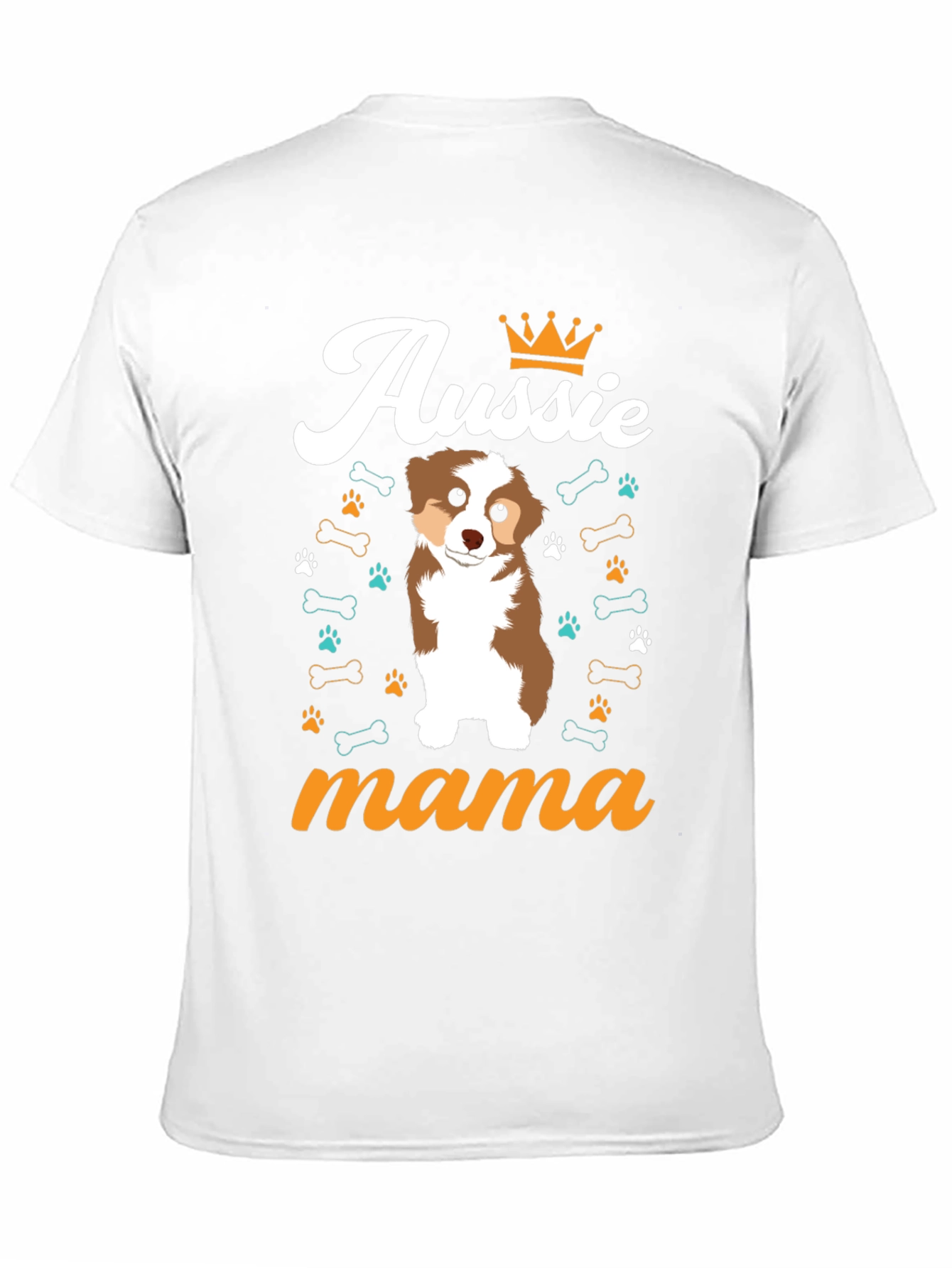 Aussie Mama T-Shirt - Dog Lover Tee