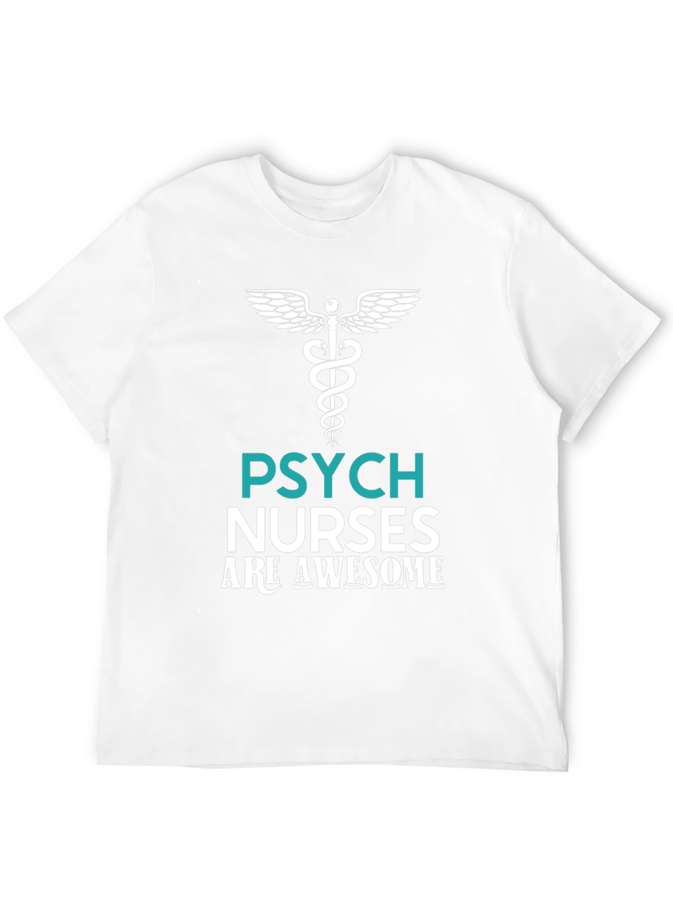 Psych Nurses Are Awesome Graphic T-Shirt