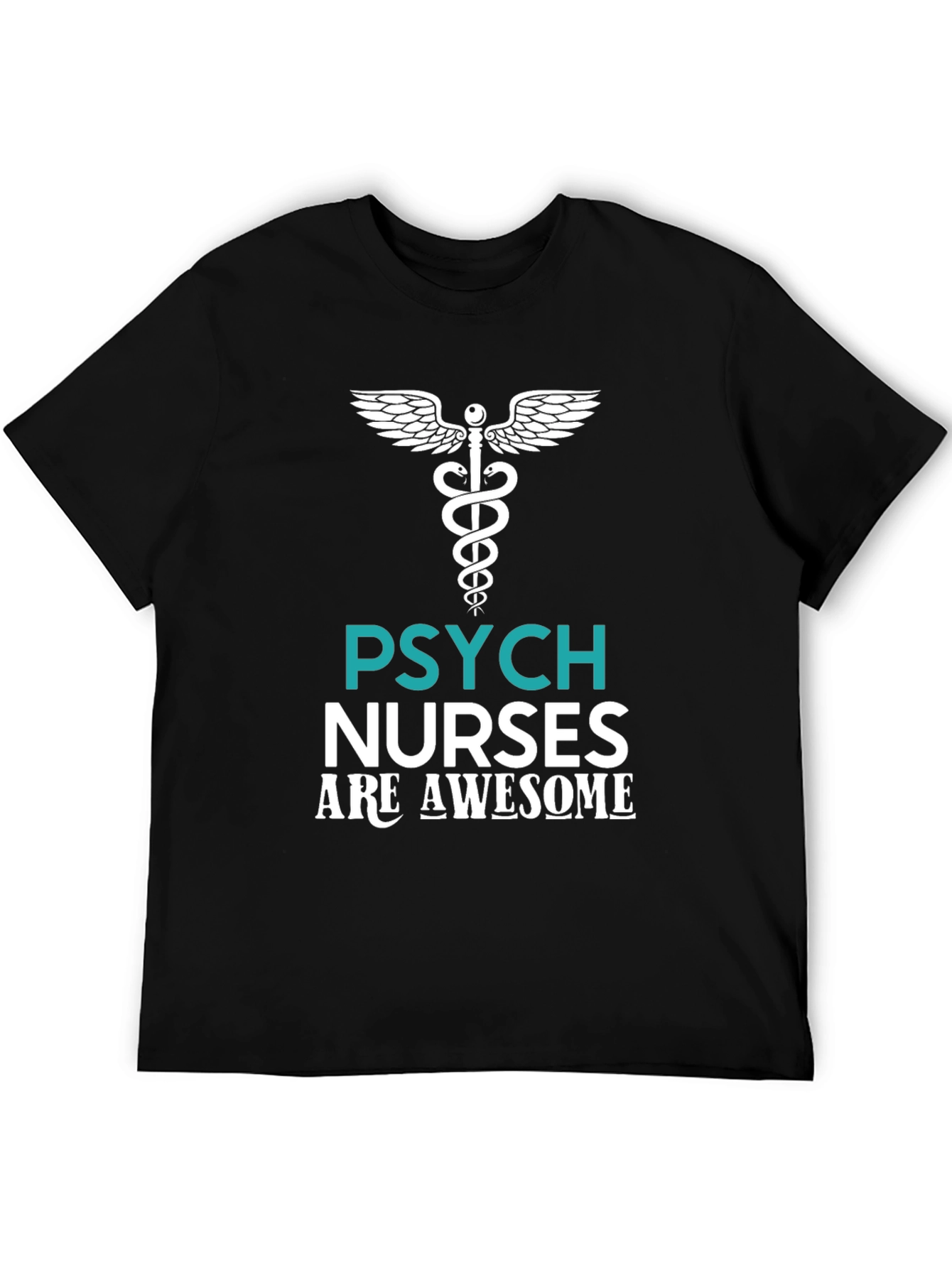 Psych Nurses Are Awesome Graphic T-Shirt