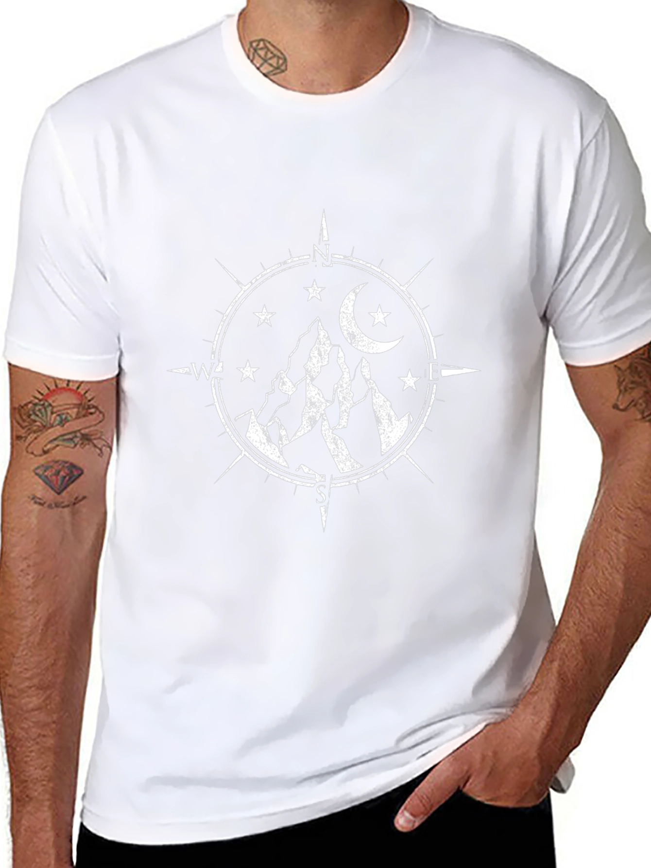 Mountain Compass Graphic Tee