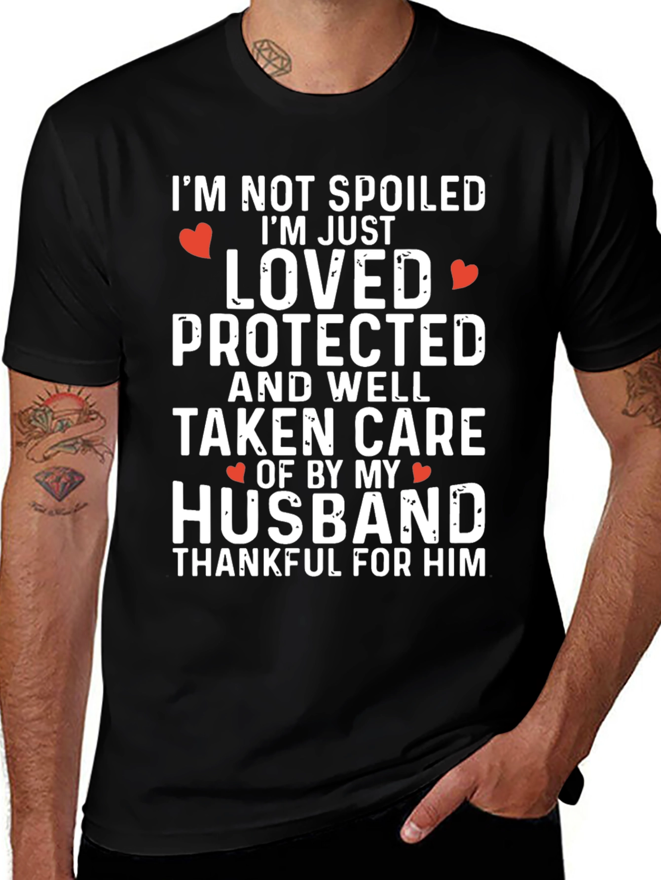 Spoiled Loved Husband T-Shirt