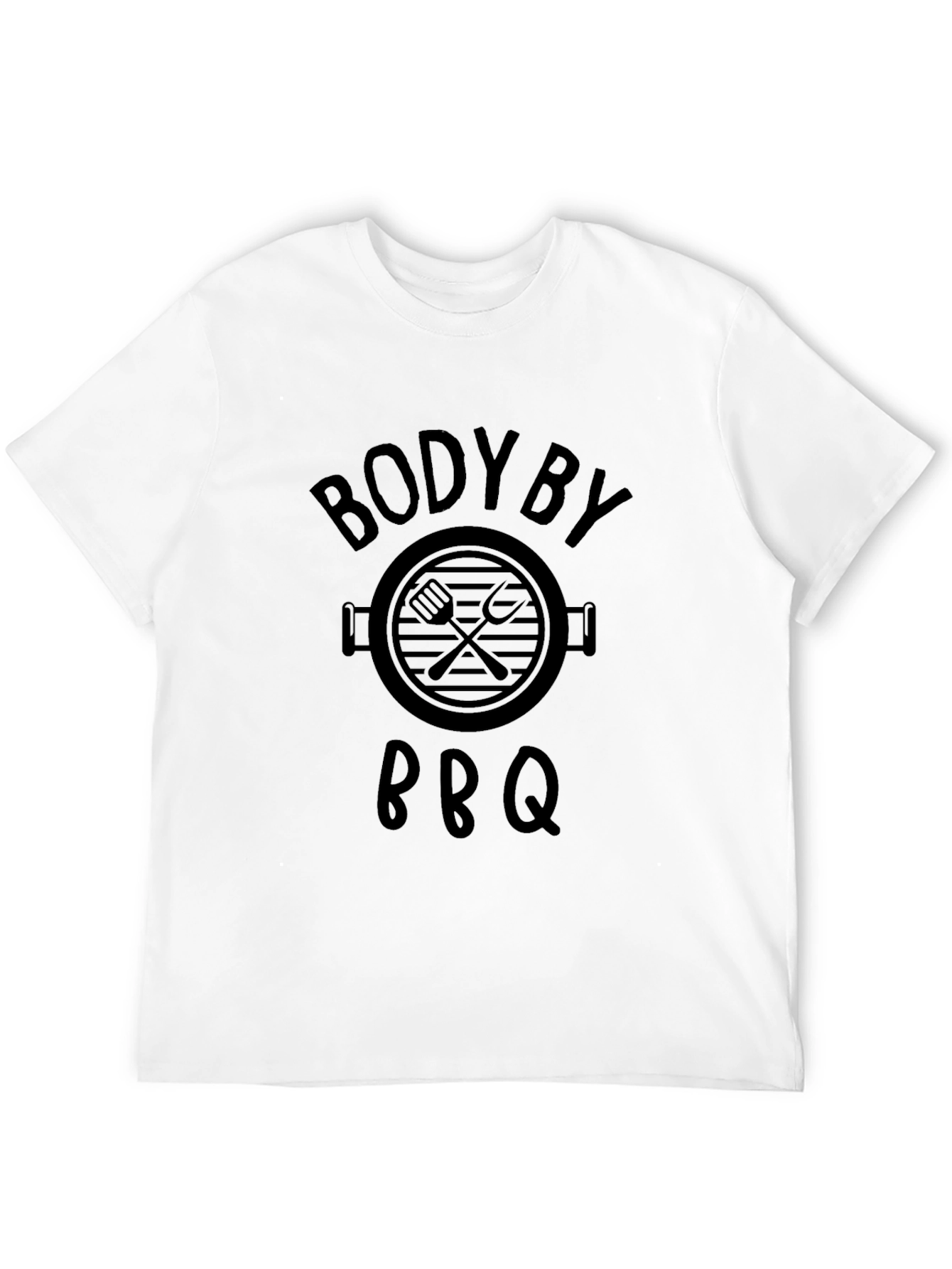 Body By BBQ Funny Graphic T-Shirt