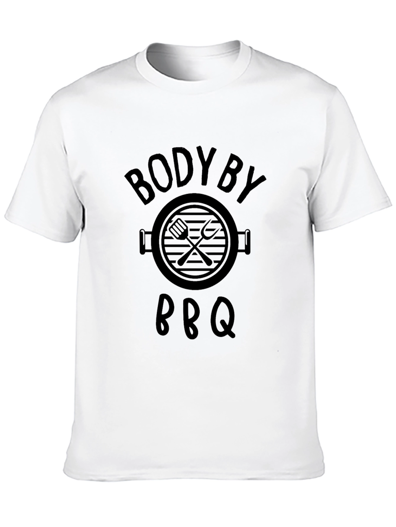 Body By BBQ Funny Graphic T-Shirt