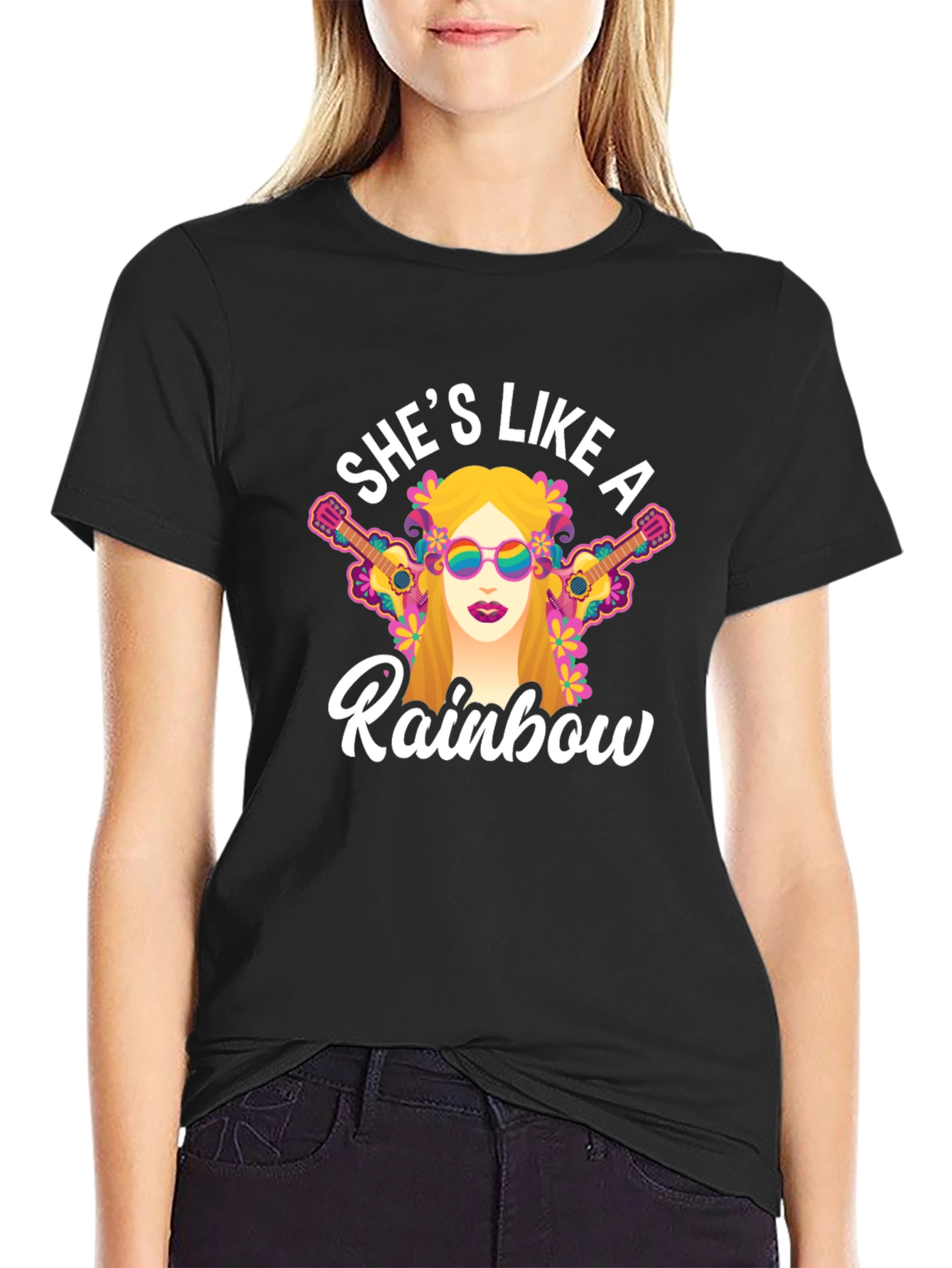 Shes Like a Rainbow Graphic Tee