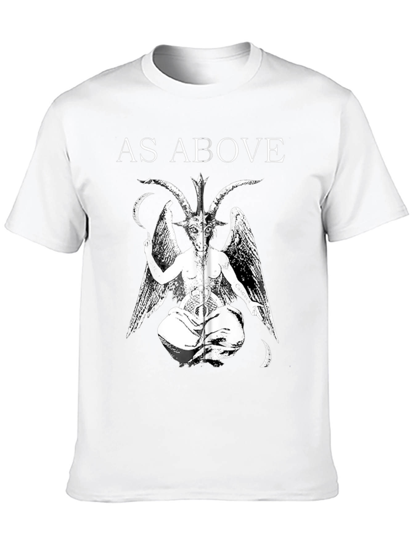 As Above Baphomet Graphic T-Shirt