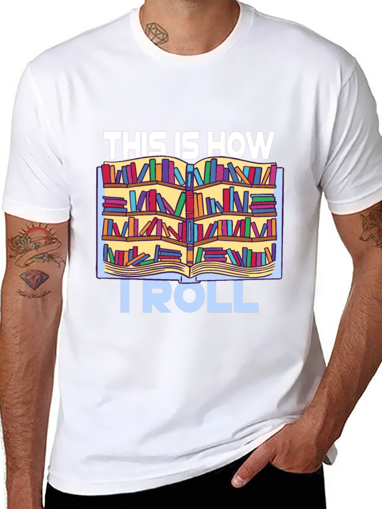 Bookworm T-Shirt: This Is How I Roll