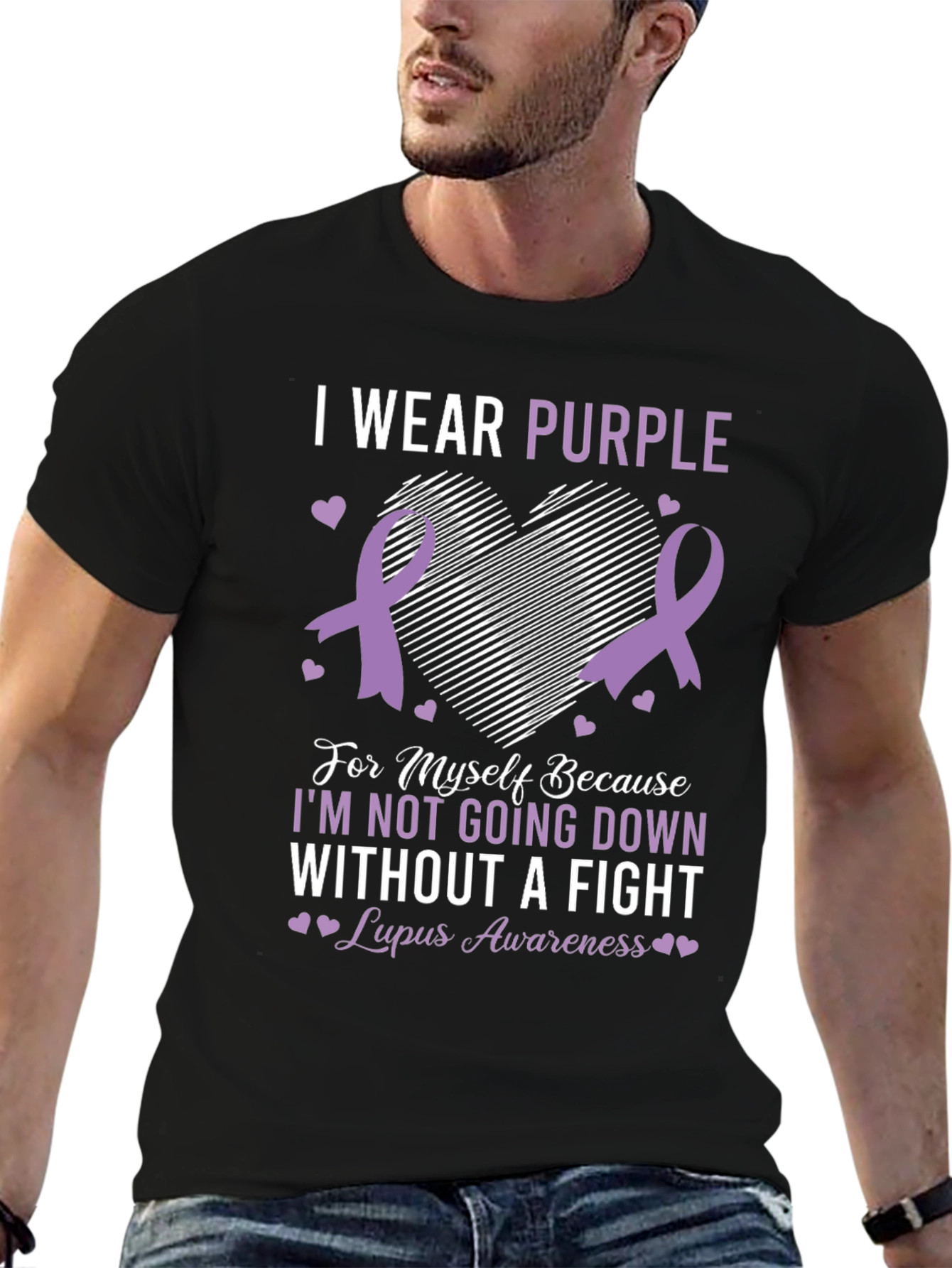 Purple Lupus Awareness T-Shirt