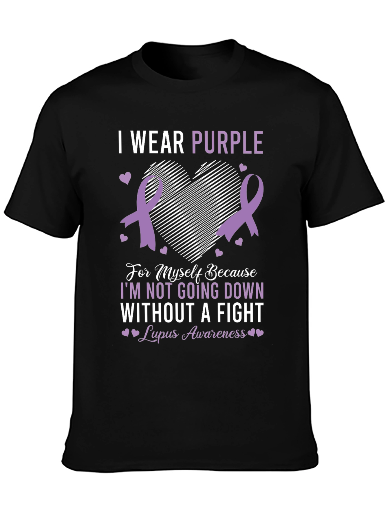 Purple Lupus Awareness T-Shirt
